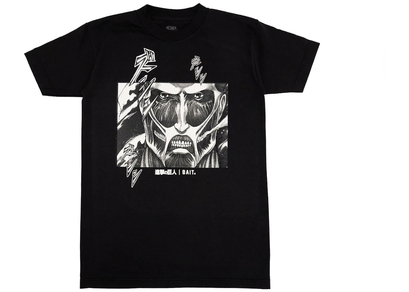 BAIT x Attack On Titan Colossal Titan Tee Black