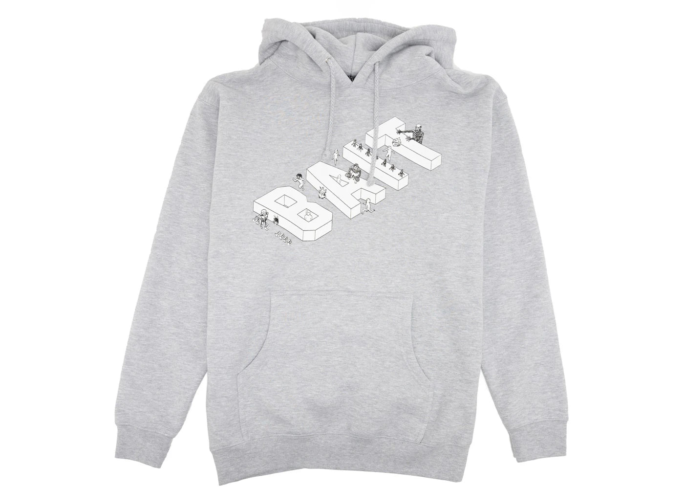 BAIT x Attack On Titan Strategy Hoodie Gray