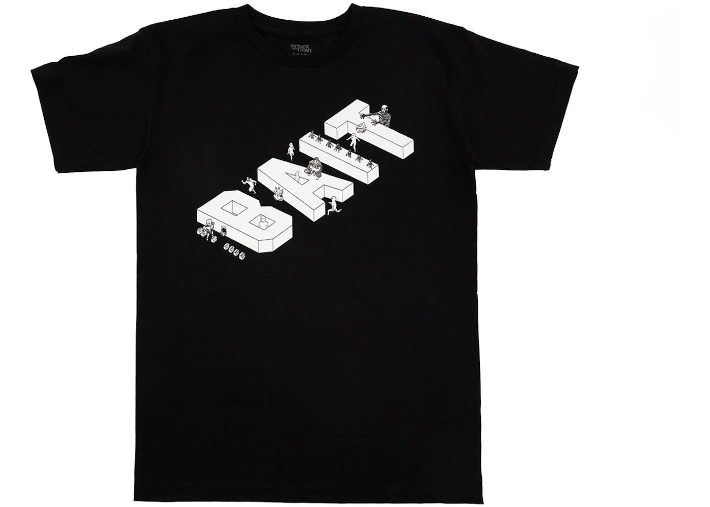 BAIT x Attack On Titan Strategy Tee Black