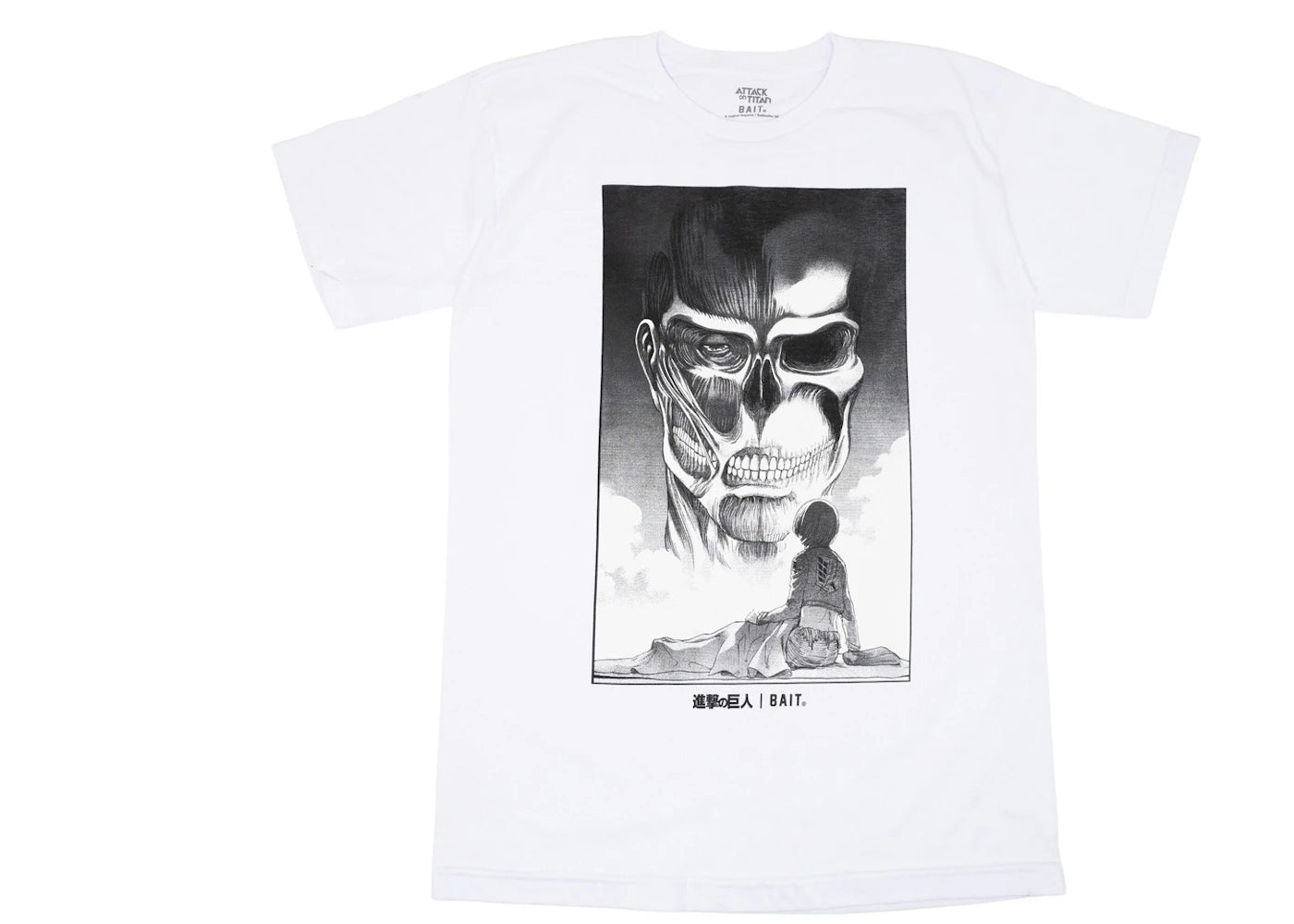 BAIT x Attack on Titan Armin Tee White