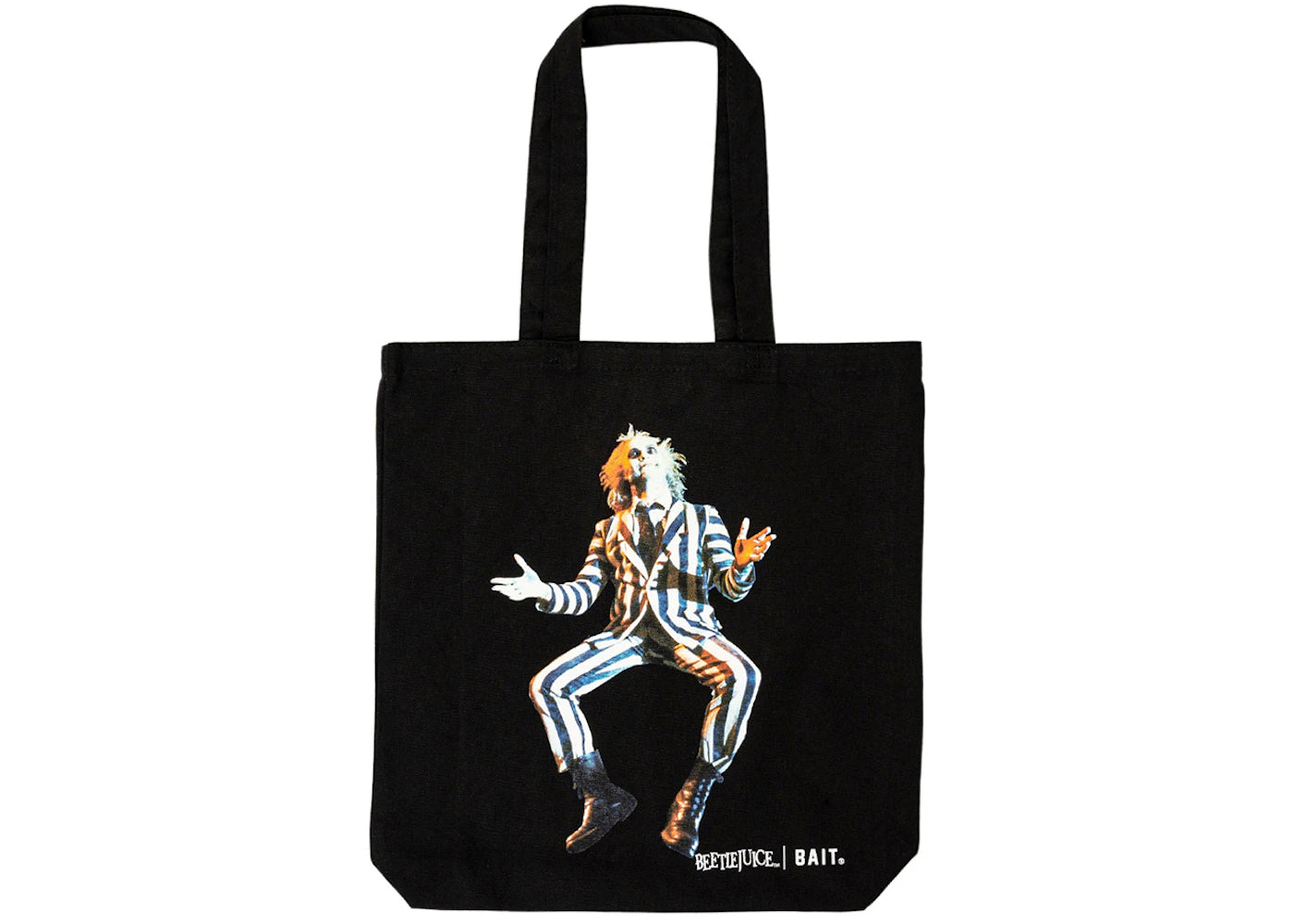 BAIT x Beetlejuice Here Lies Betelgeuse Tote Bag Black