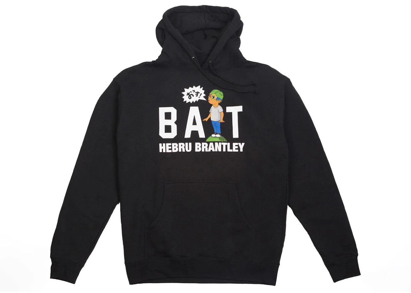 BAIT x Hebru Brantley Shout Logo Hoodie Black