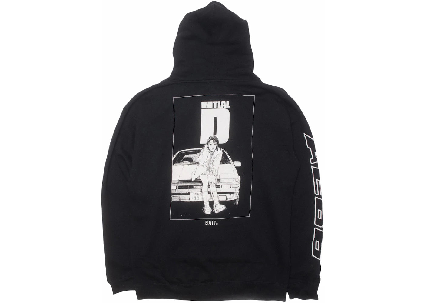 BAIT x Initial D AE86 Hoodie Black