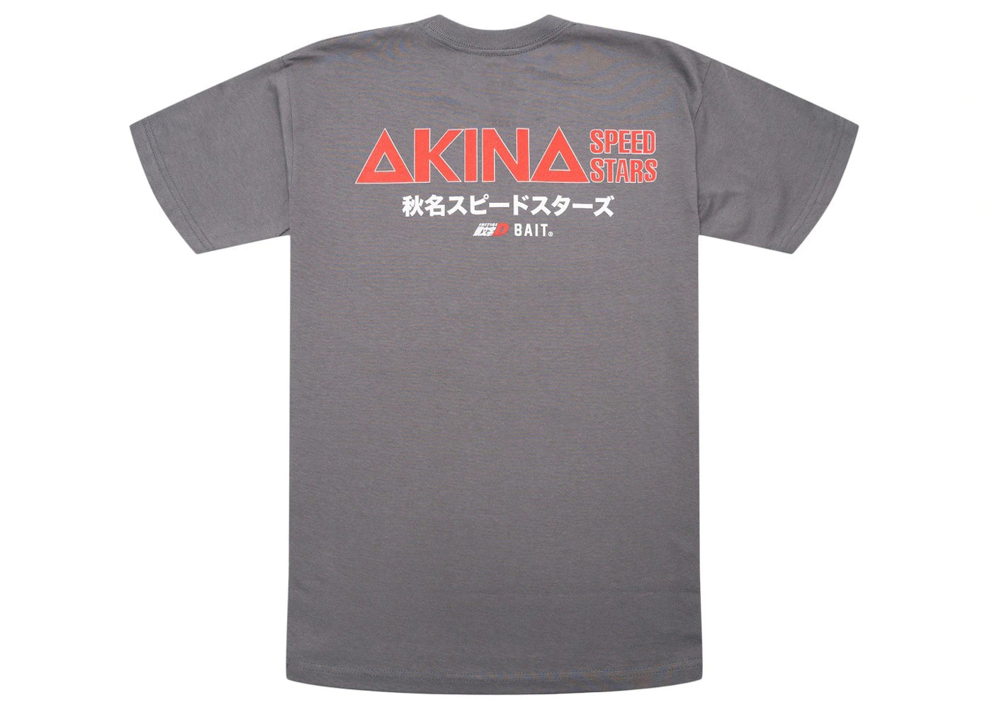 BAIT x Initial D Akina Speed Stars Tee Grey/Charcoal