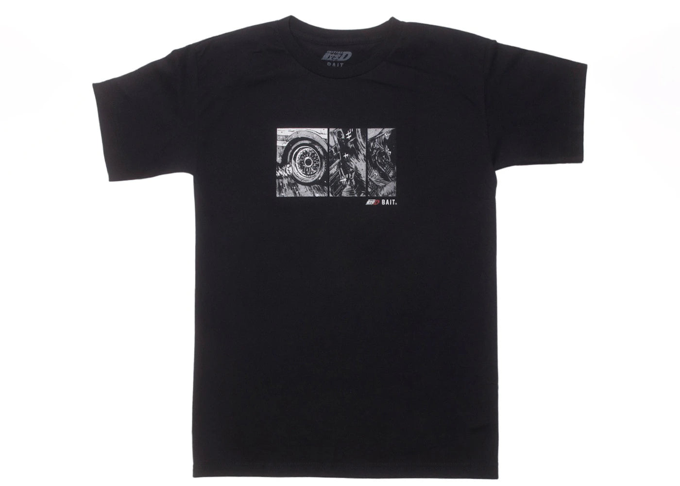 BAIT x Initial D How To Drift Tee Black