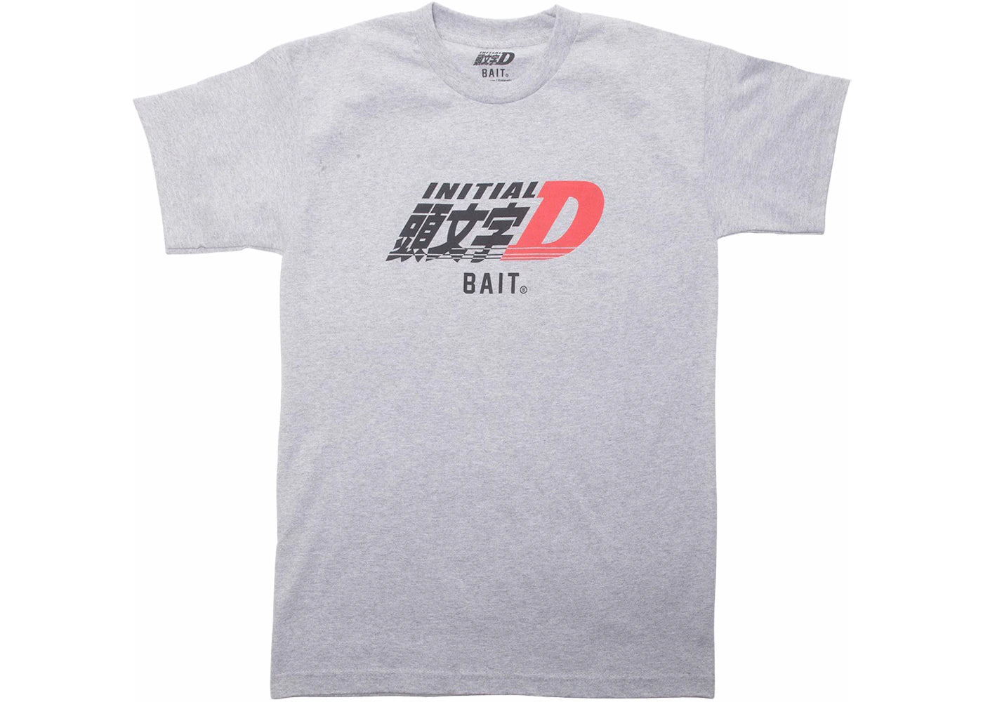 BAIT x Initial D Logos Tee Gray
