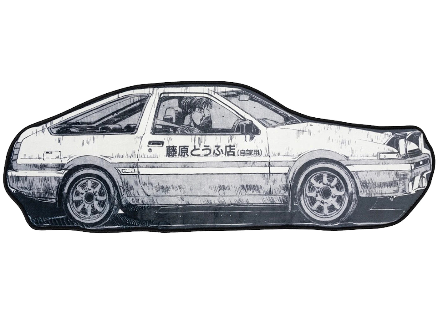 BAIT x Initial D Trueno Mat Black/White