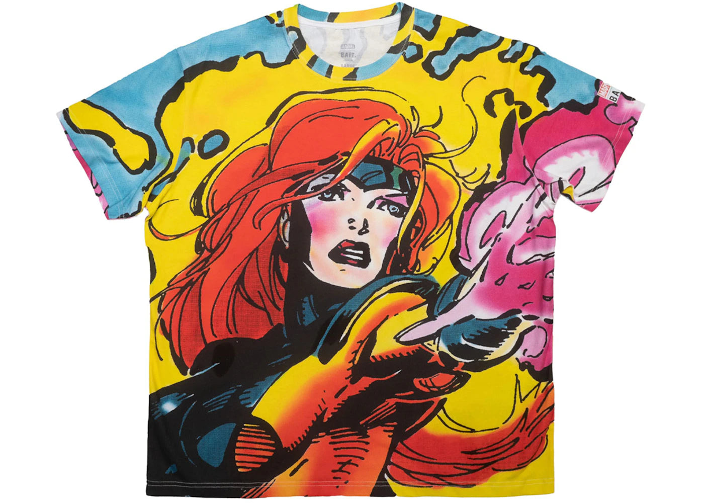 BAIT x Jean All Over Sublimated Tee Multi