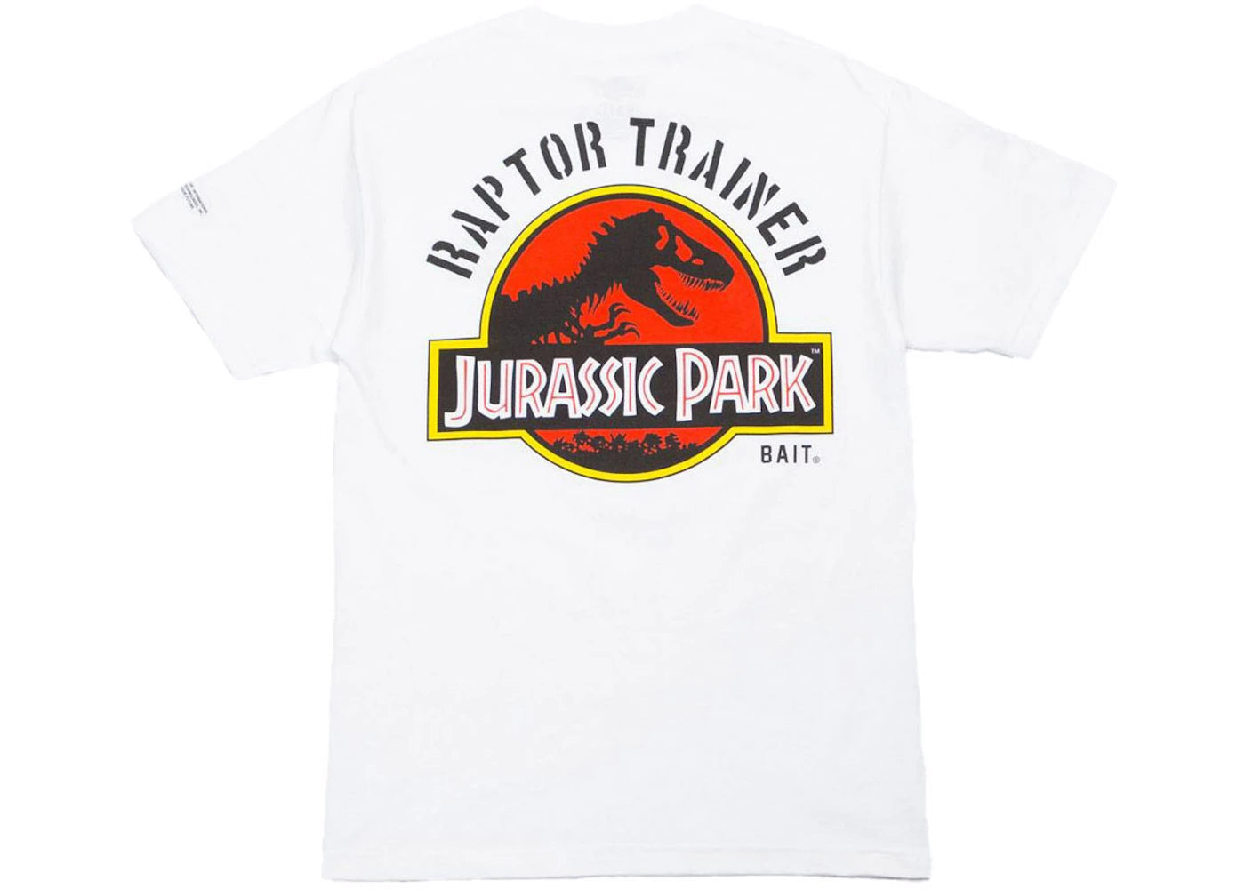 BAIT x Jurassic Park Raptor Trainer Tee White