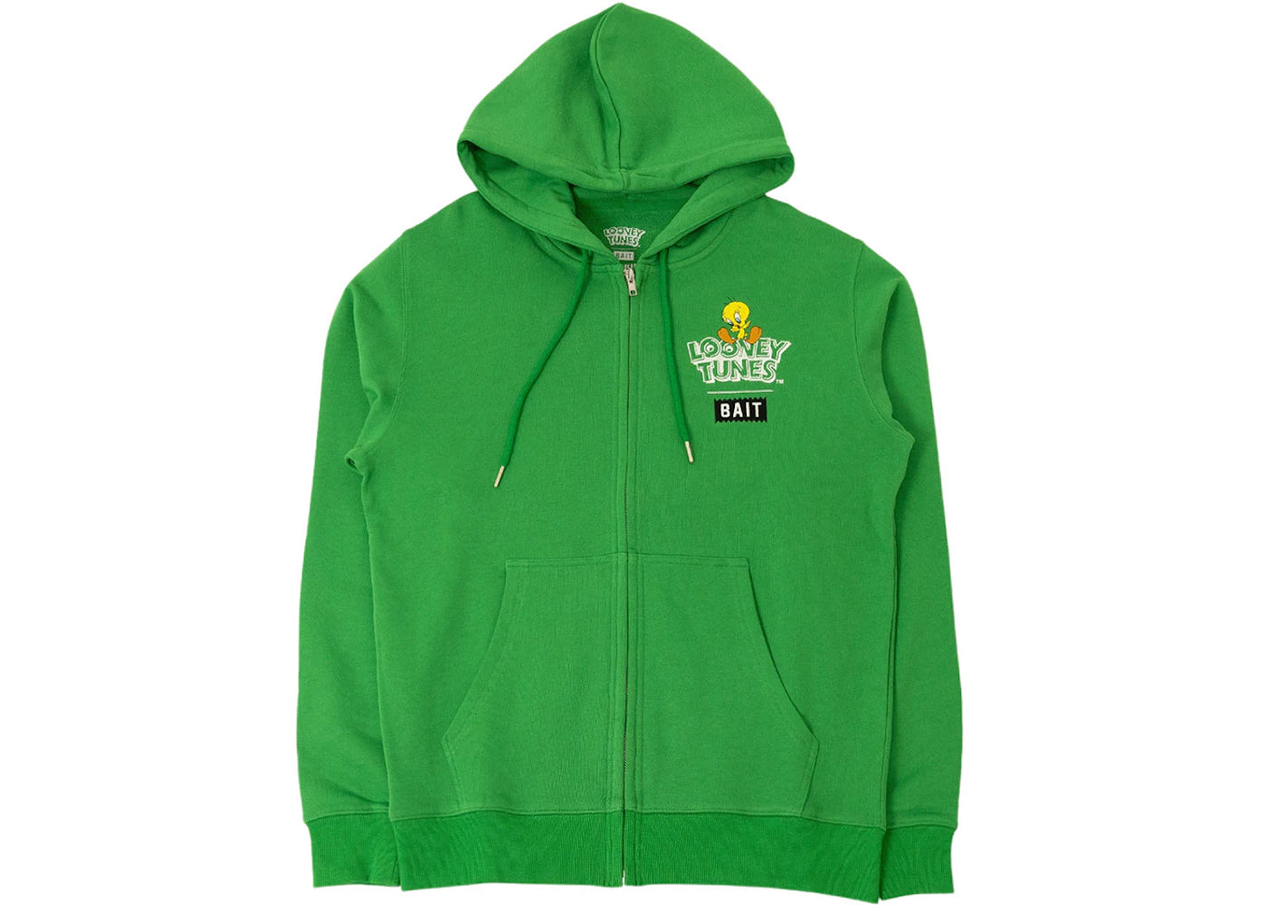 BAIT x Looney Tunes Group Embroidery Hoodie Green