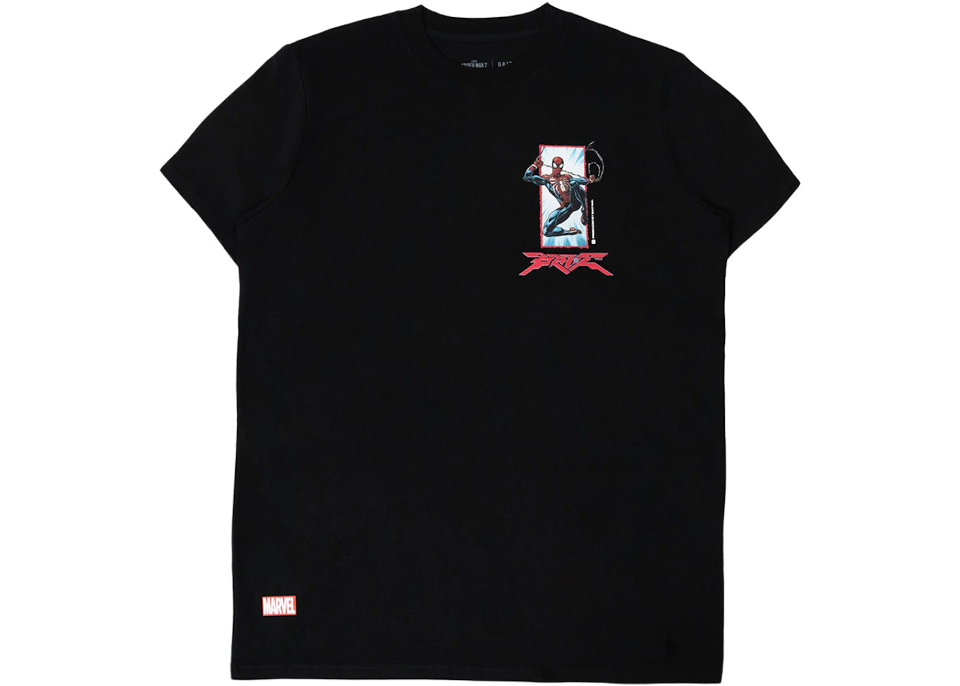 BAIT x Marvel'S Spider-Man 2 Swinging Tee Black