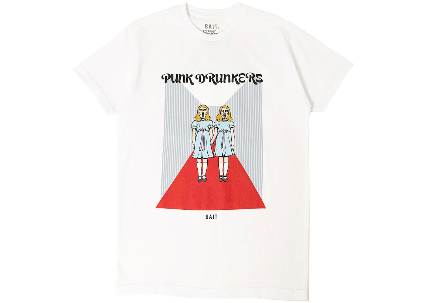 BAIT x Punk Drunkers Twins Tee White