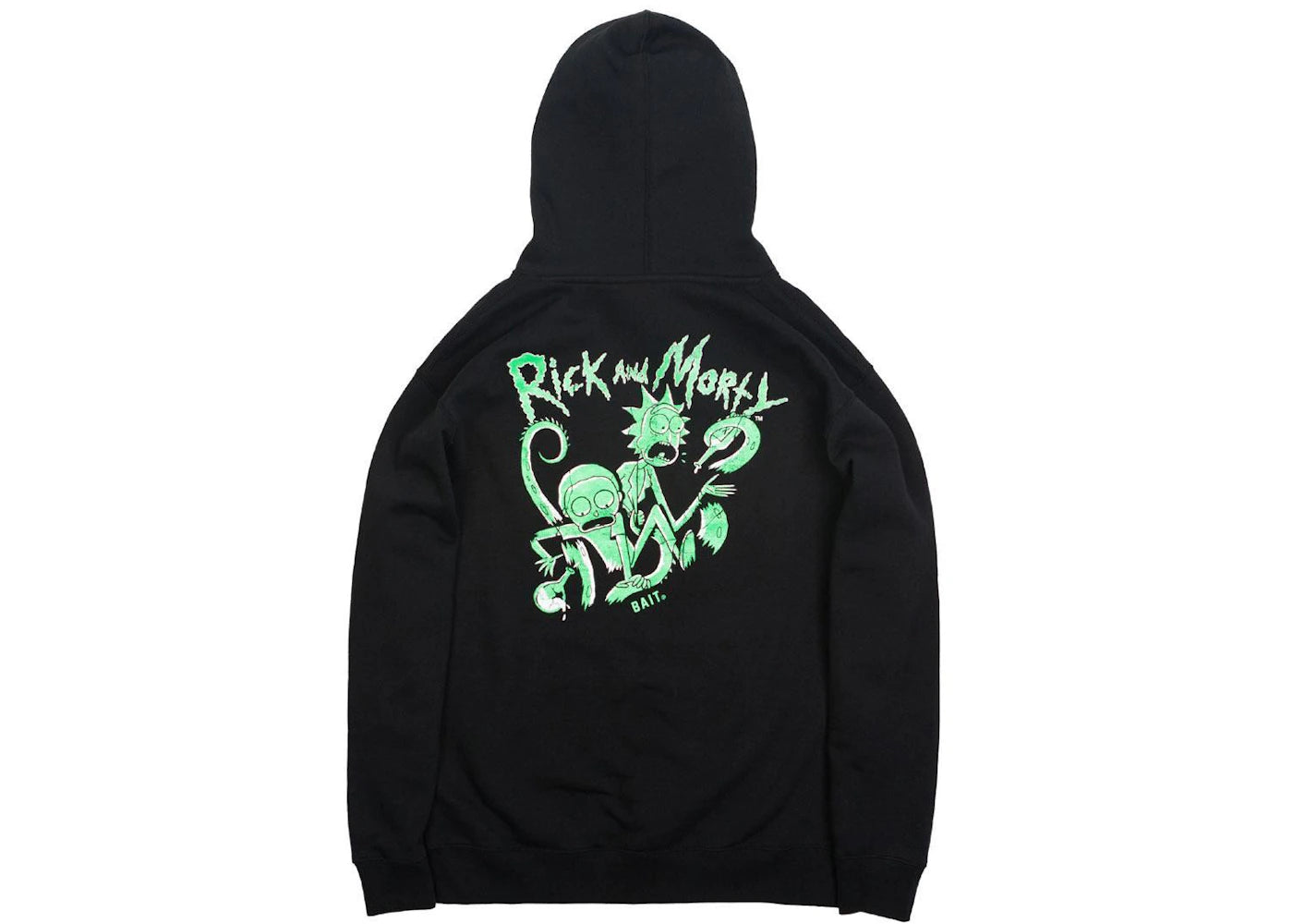 BAIT x Rick And Morty Tentacles Glow In The Dark Hoodie Black