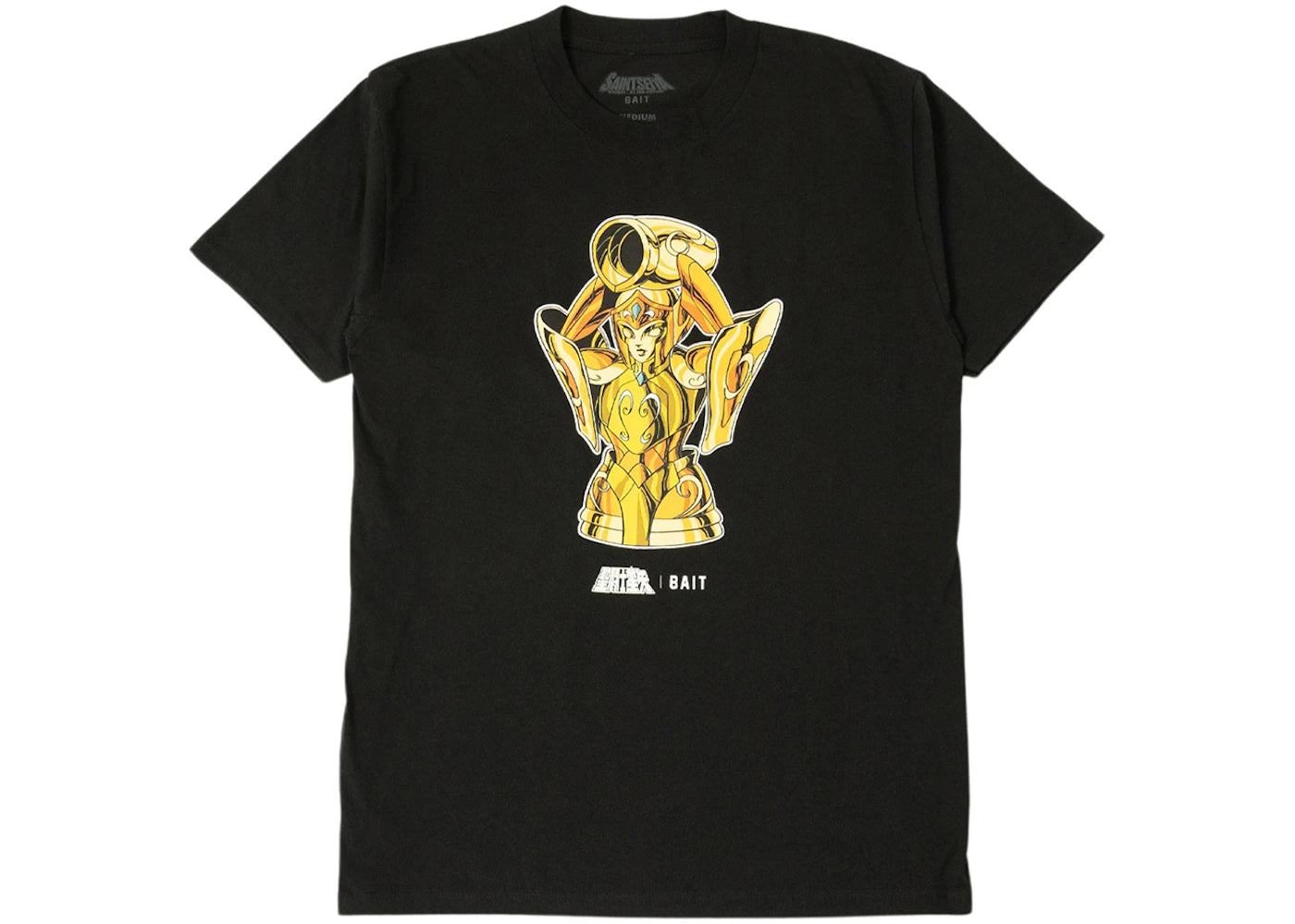 BAIT x Saint Seiya Aquarius Gold Tee Black