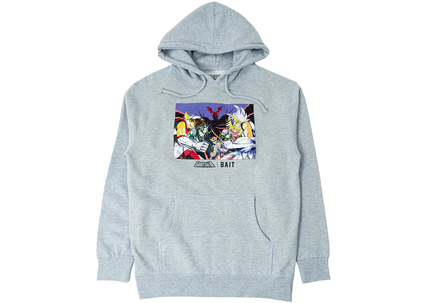 BAIT x Saint Seiya Group Zodiac Hoodie Gray