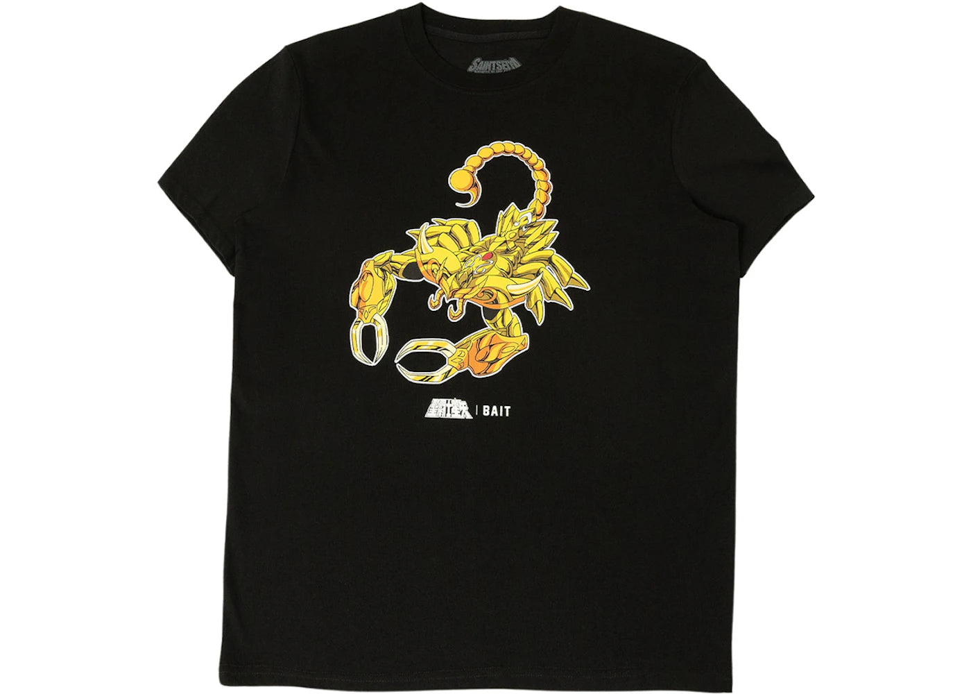 BAIT x Saint Seiya Scorpio Gold Tee Black