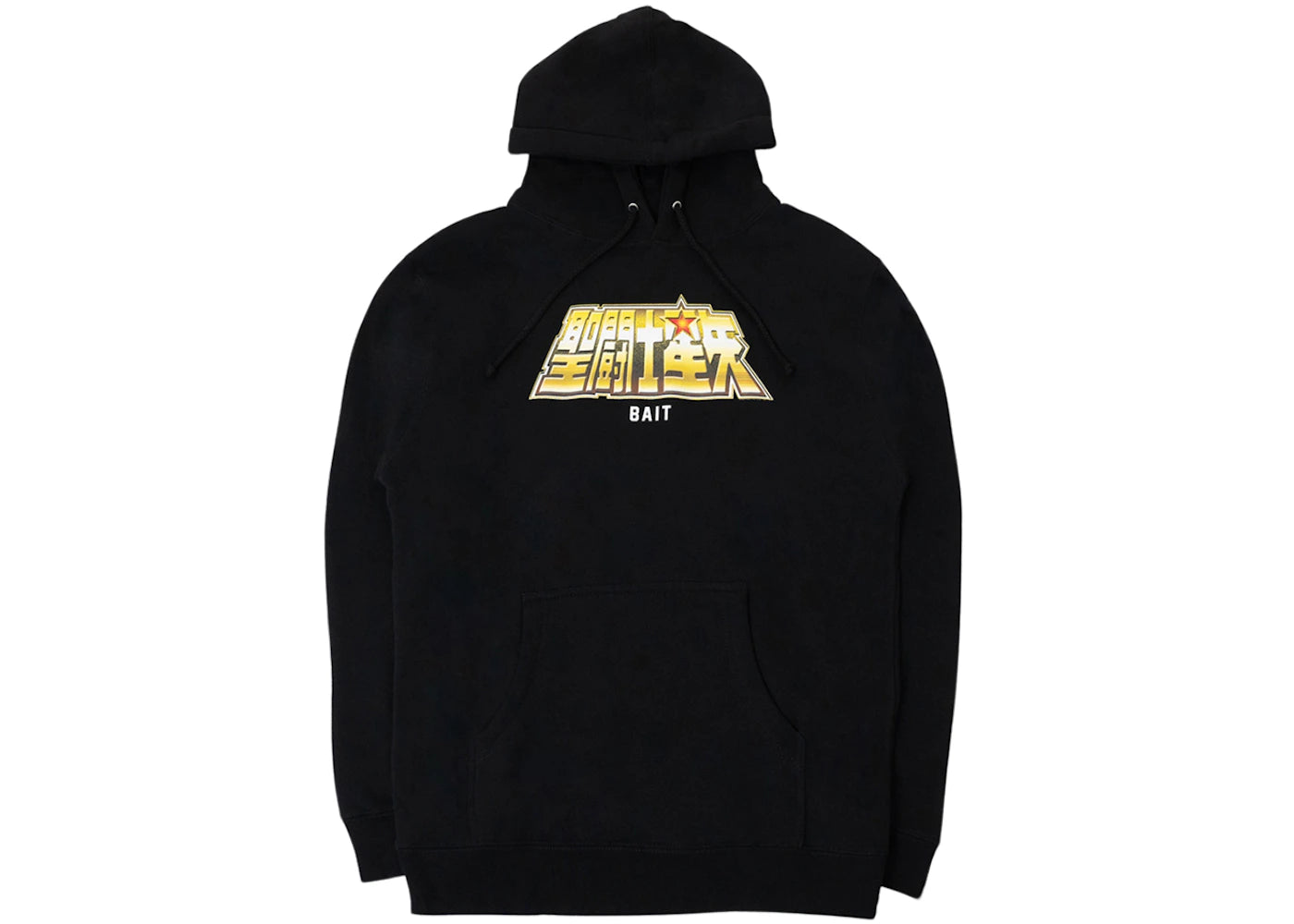 BAIT x Saint Seiya Zodiacs Gold Foil Hoodie Black