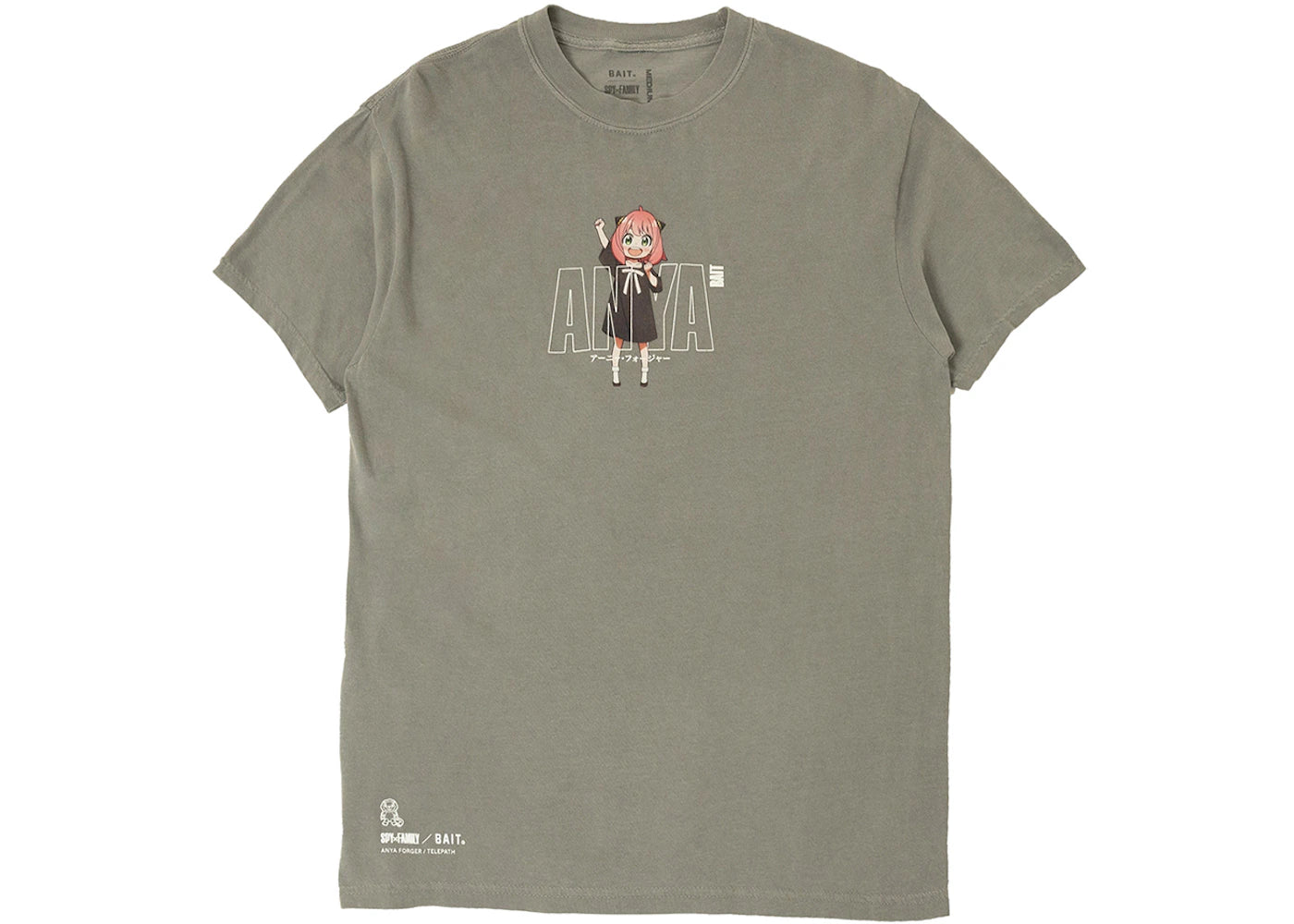 BAIT x Spy x Family Anya Forger Tee Gray