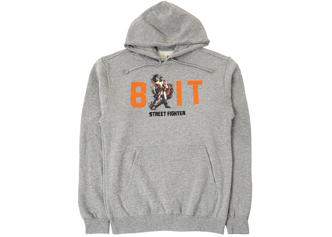 BAIT x Street Fighter 6 Ryu Men Hoodie Gray