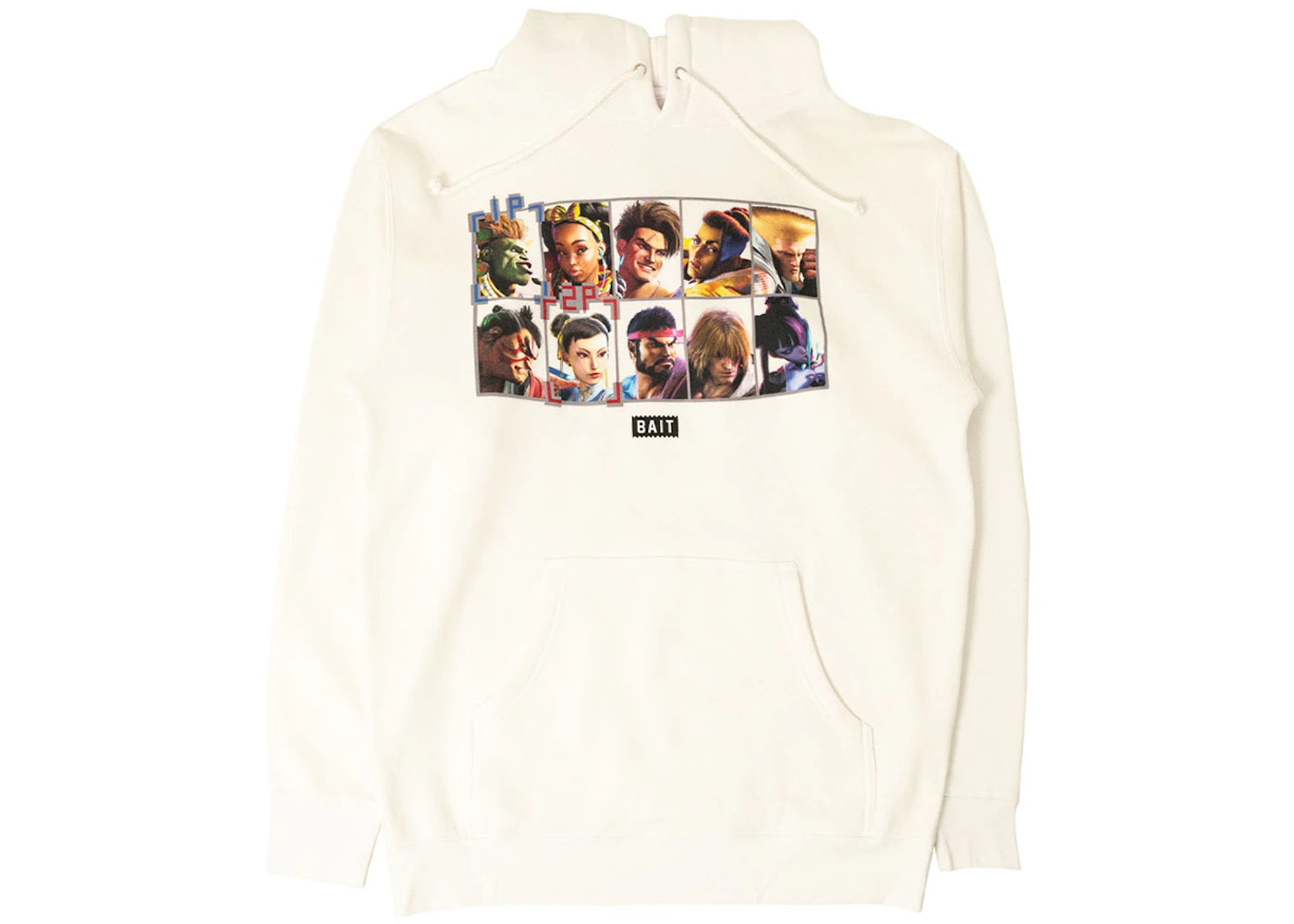 BAIT x Street Fighter 6 Select Group Hoodie White