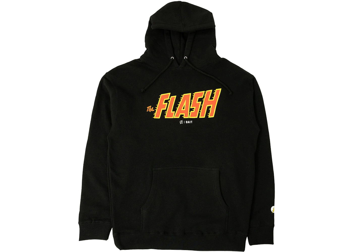 BAIT x The Flash Flash Logo Hoodie Black