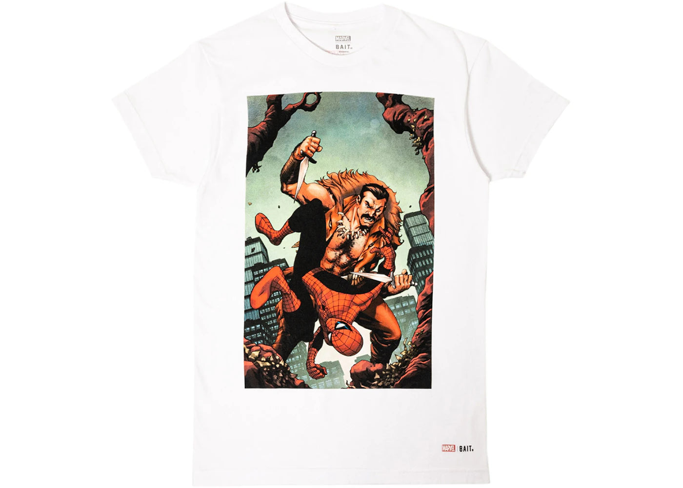 BAIT x The Sinister Six Kraven Tee White