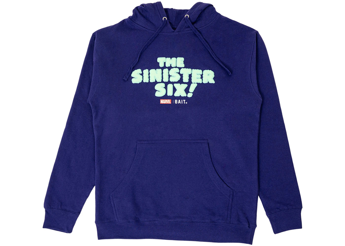 BAIT x The Sinister Six Mysterio Hoodie Purple