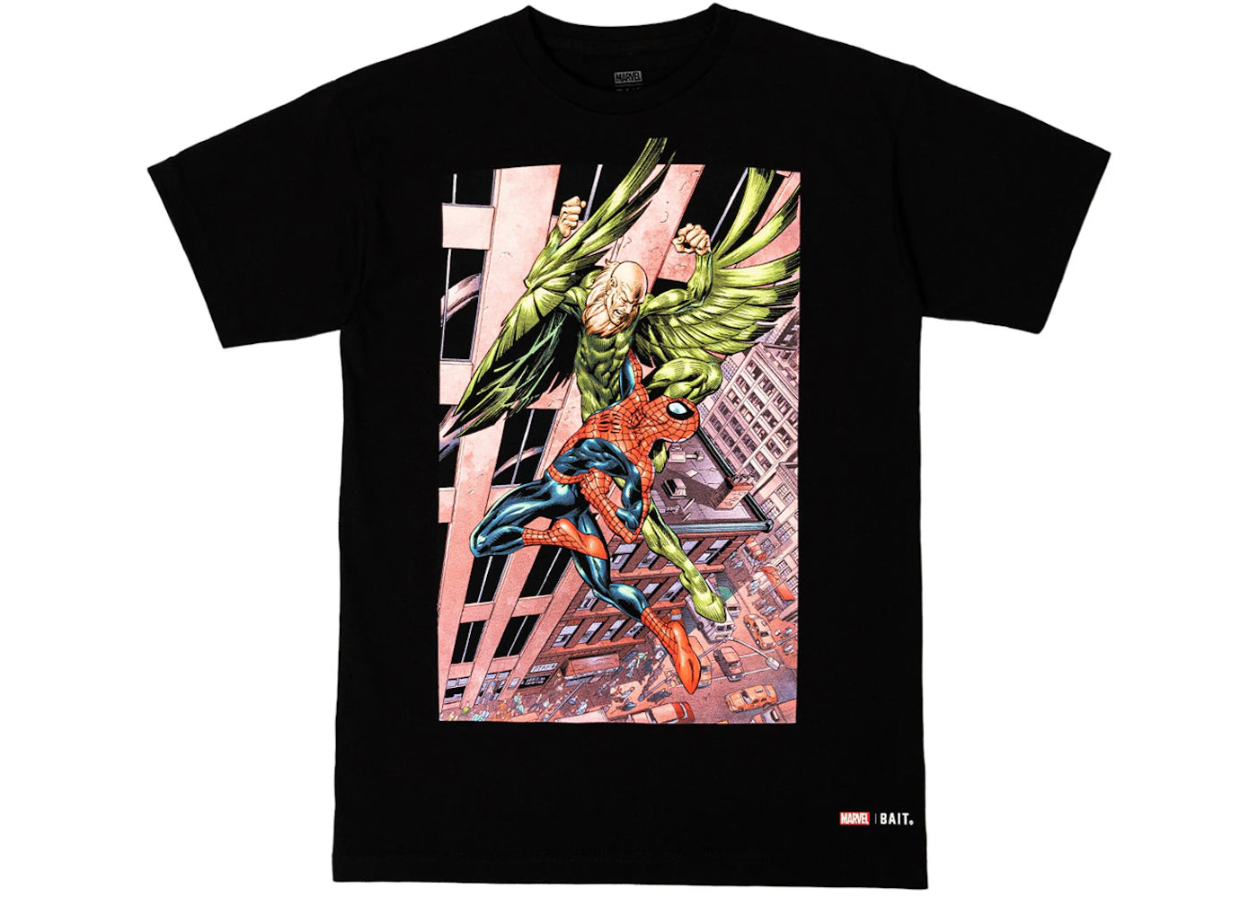 BAIT x The Sinister Six Vulture Tee Black