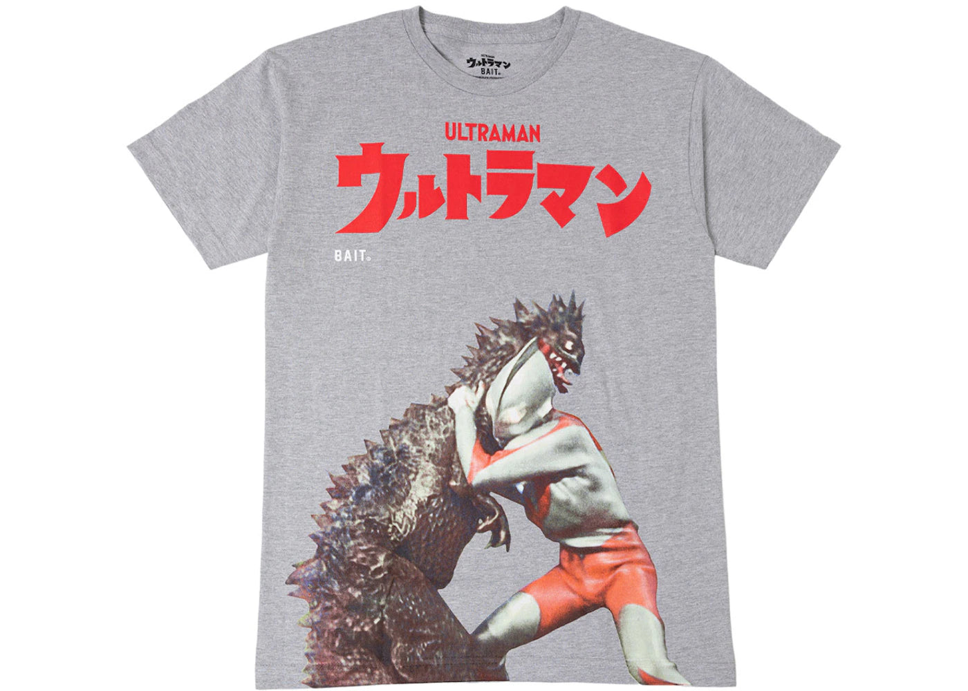 BAIT x Ultraman Fight Tee Gray