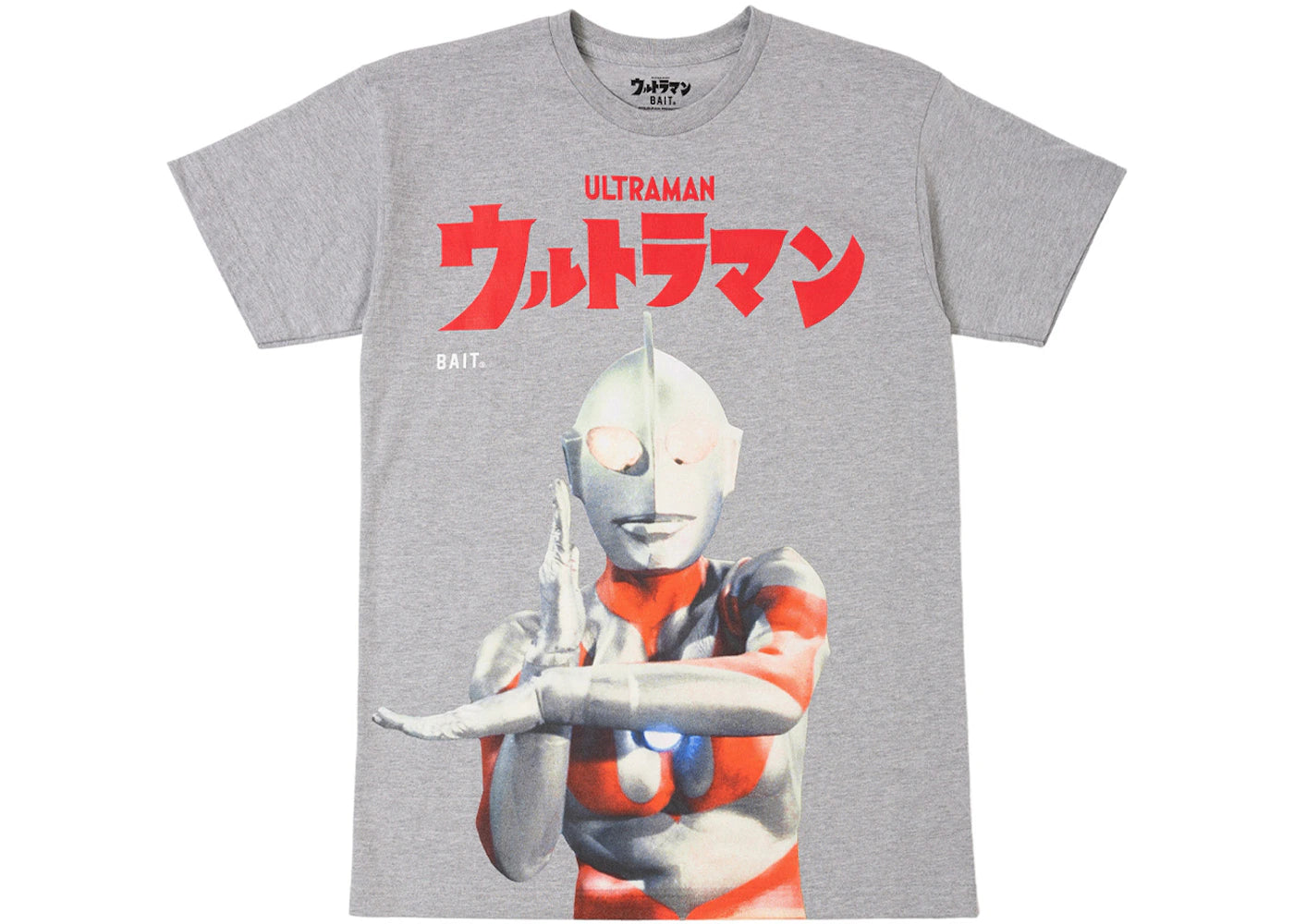 BAIT x Ultraman Pose Tee Gray