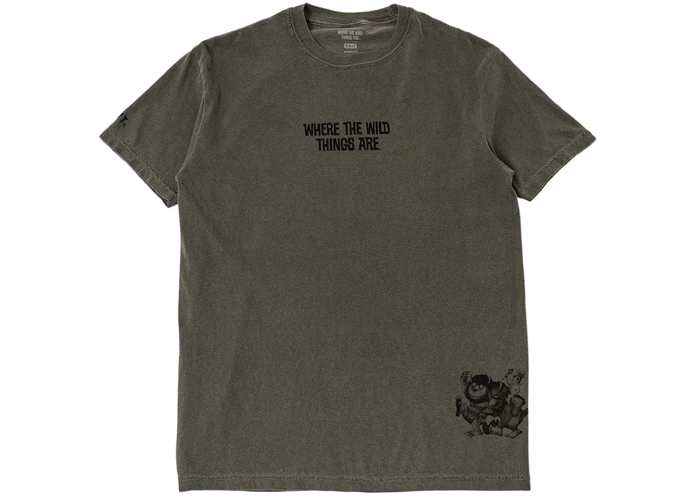 BAIT x Where The Wild Things Are I'll Eat You Up Tee Gray