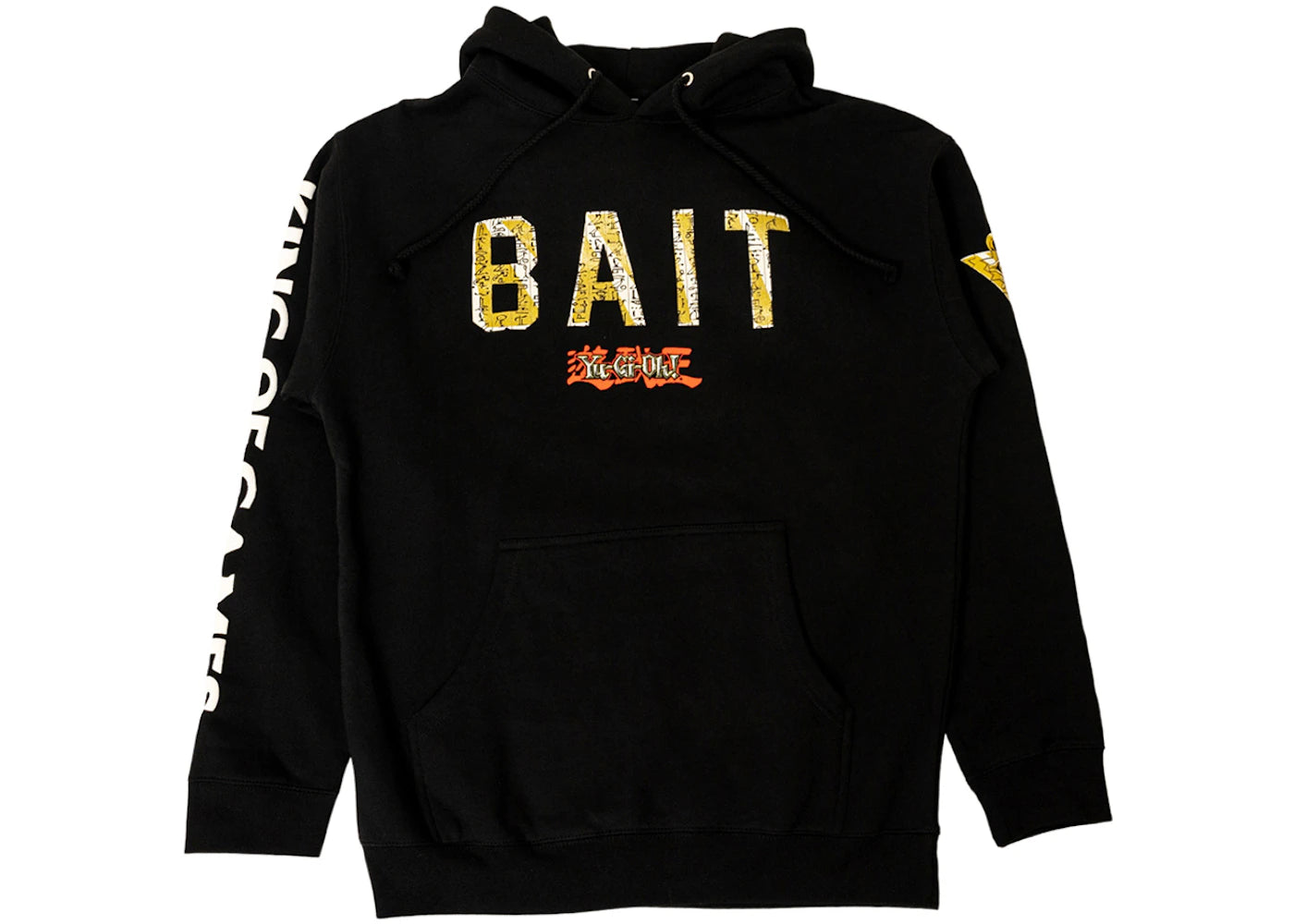 BAIT x Yu Gi Oh Bait King Of Games Hoodie Black