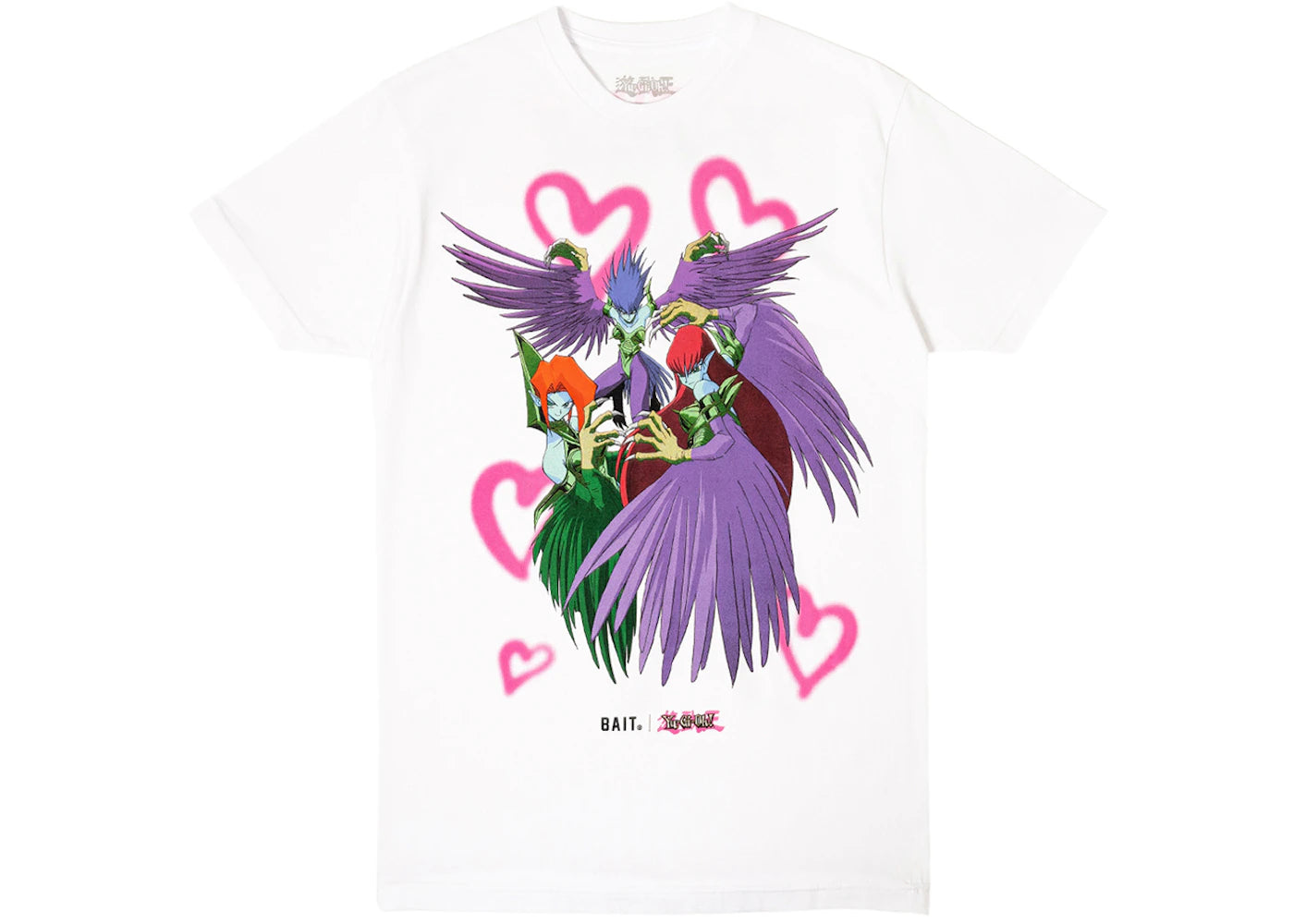 BAIT x Yu Gi Oh Mai Tee White