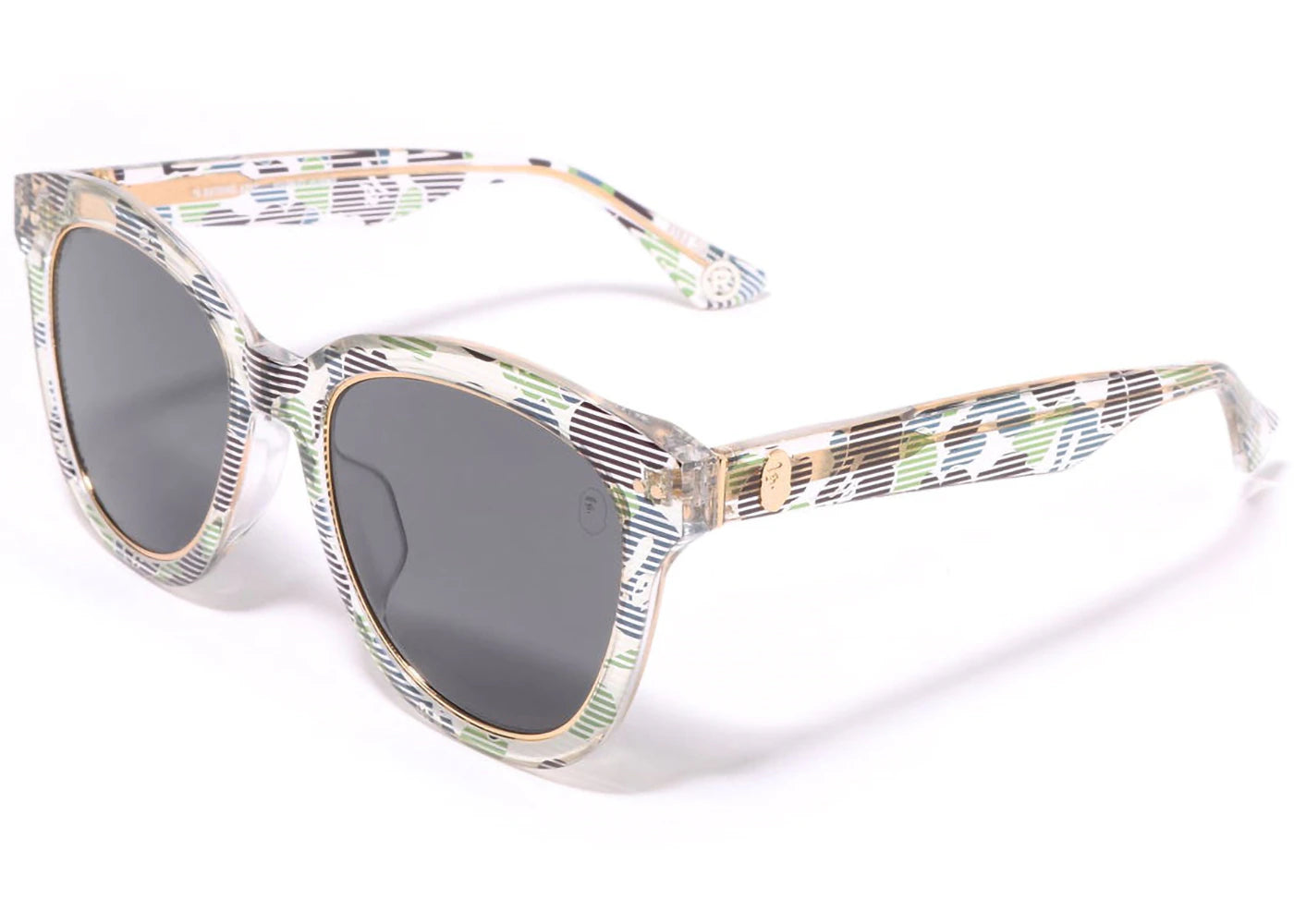 BAPE 6 Sunglasses Green