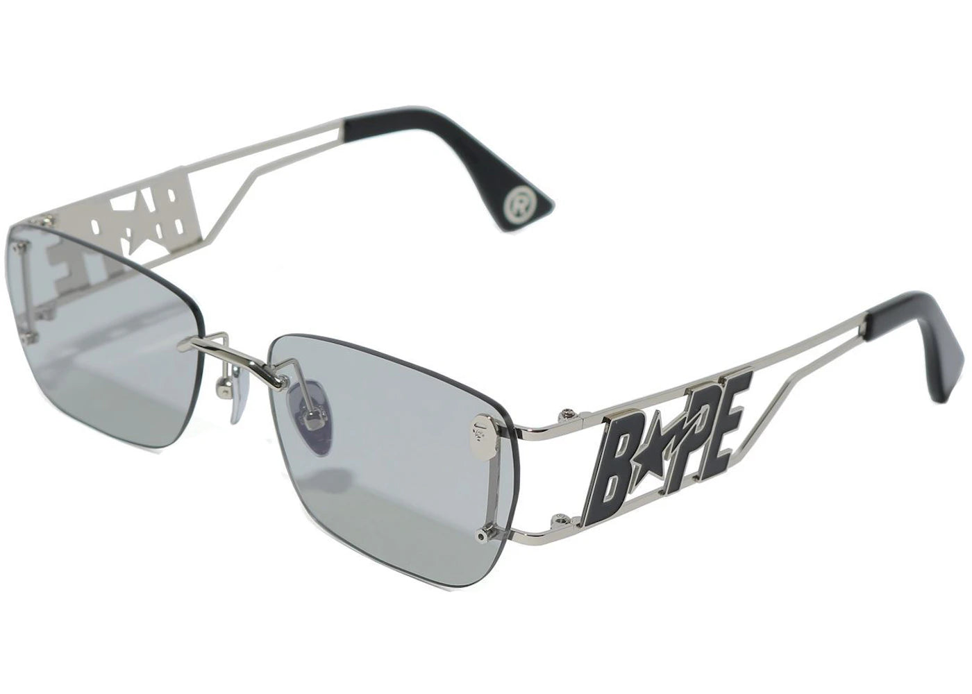 BAPE 8 Sunglasses Black