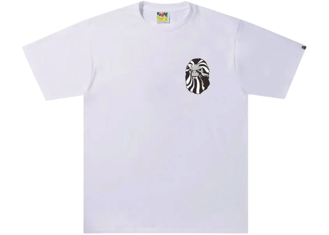 BAPE A Bathing Ape Ape Head I Tee White