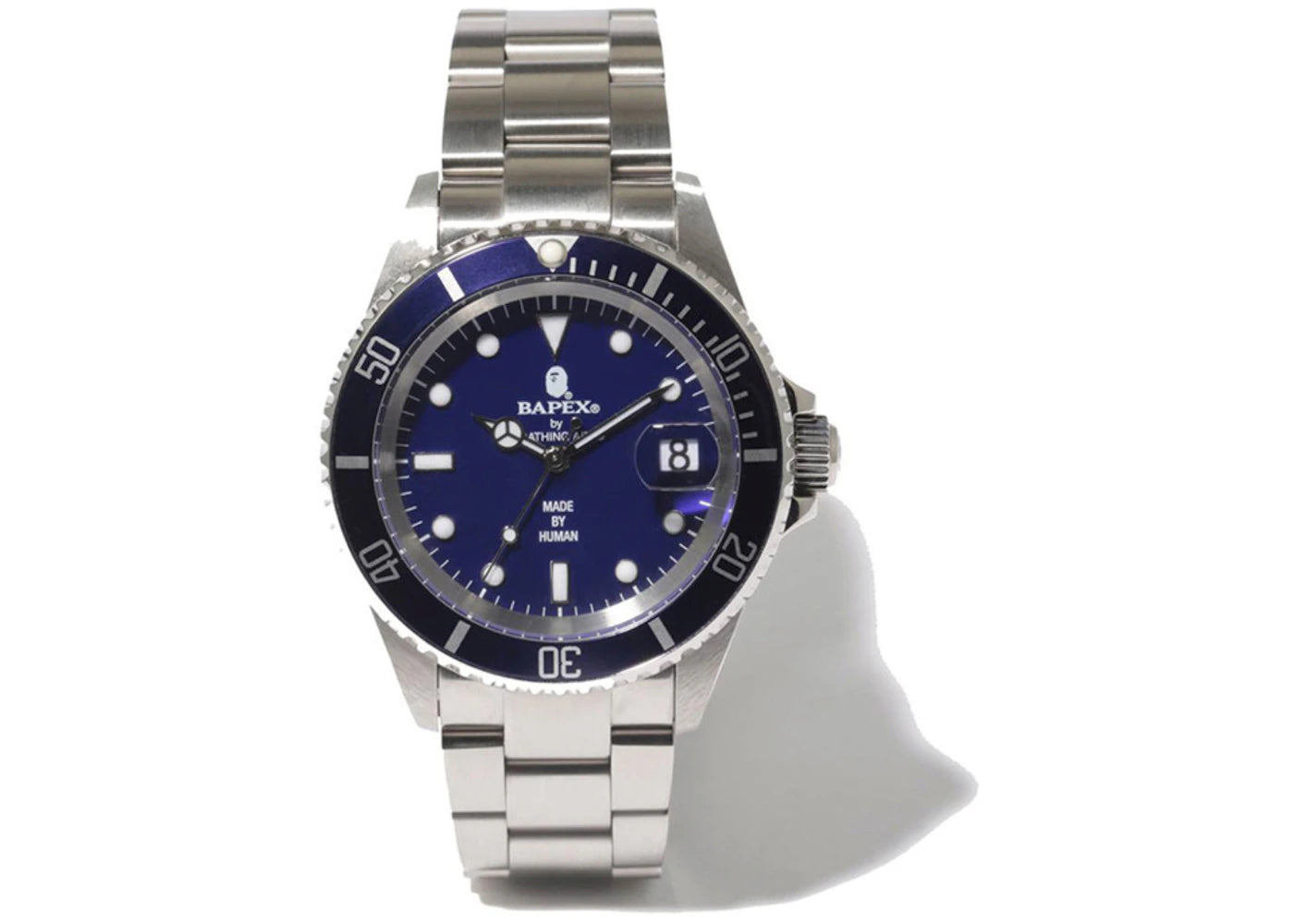 BAPE A Bathing Ape Type 1 Bapex Watch (2013) Blue/Silver