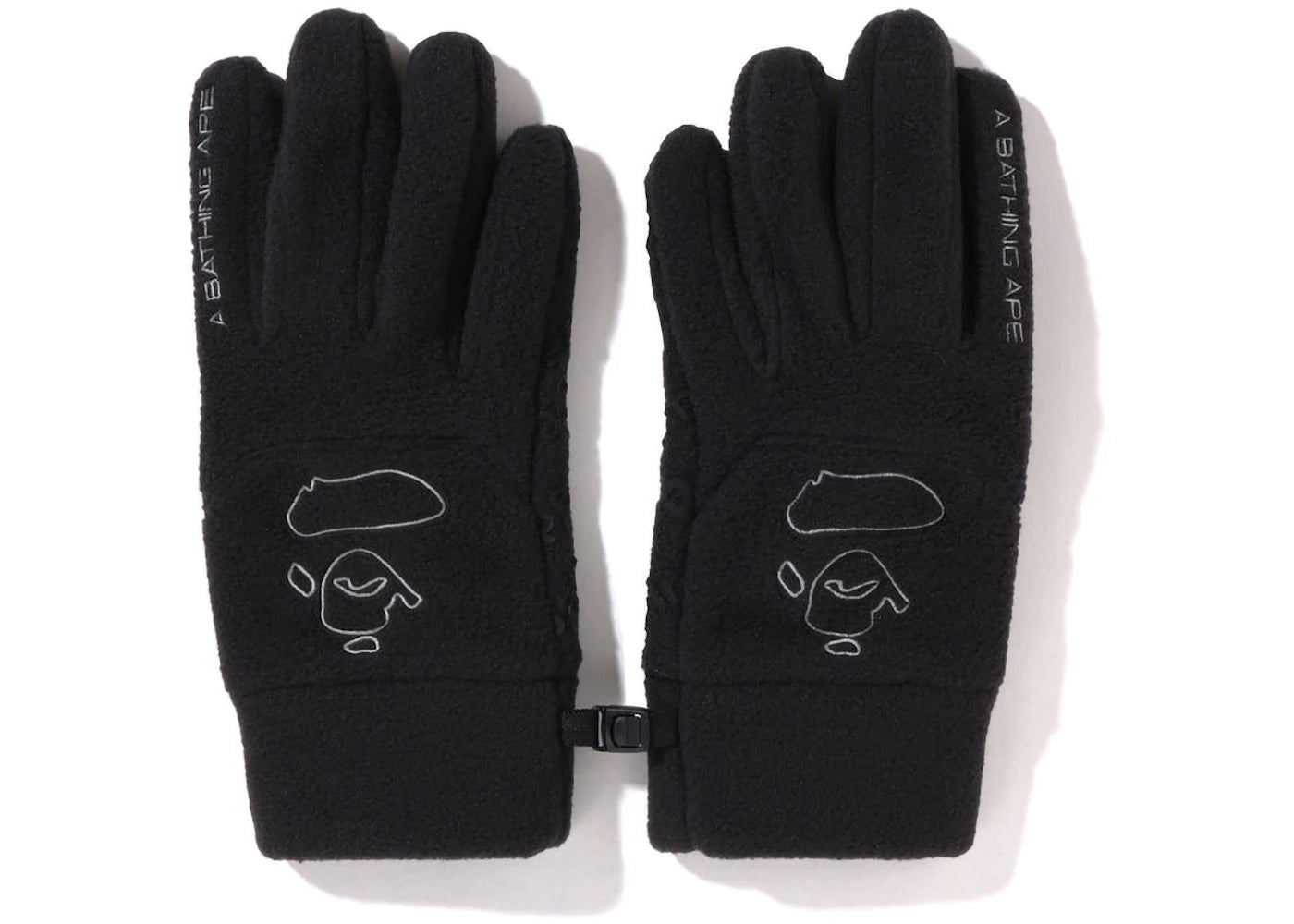 BAPE Ape Face Glove Black