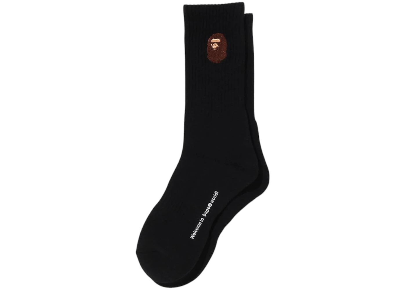 BAPE Ape Head One Point Socks (SS25) Black