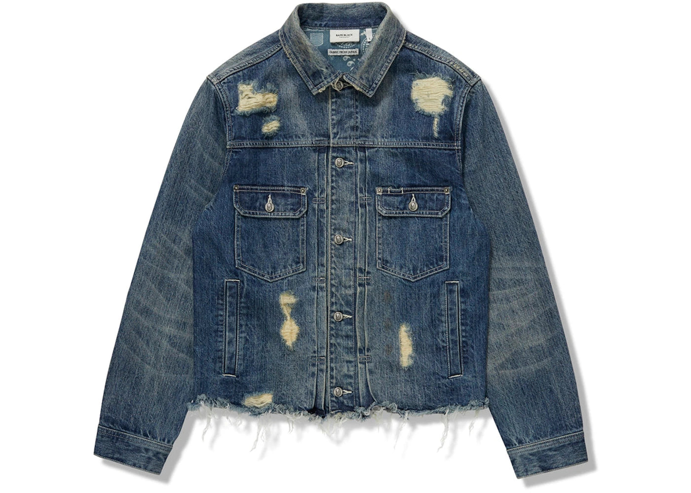 BAPE BLACK Denim Jacket Indigo