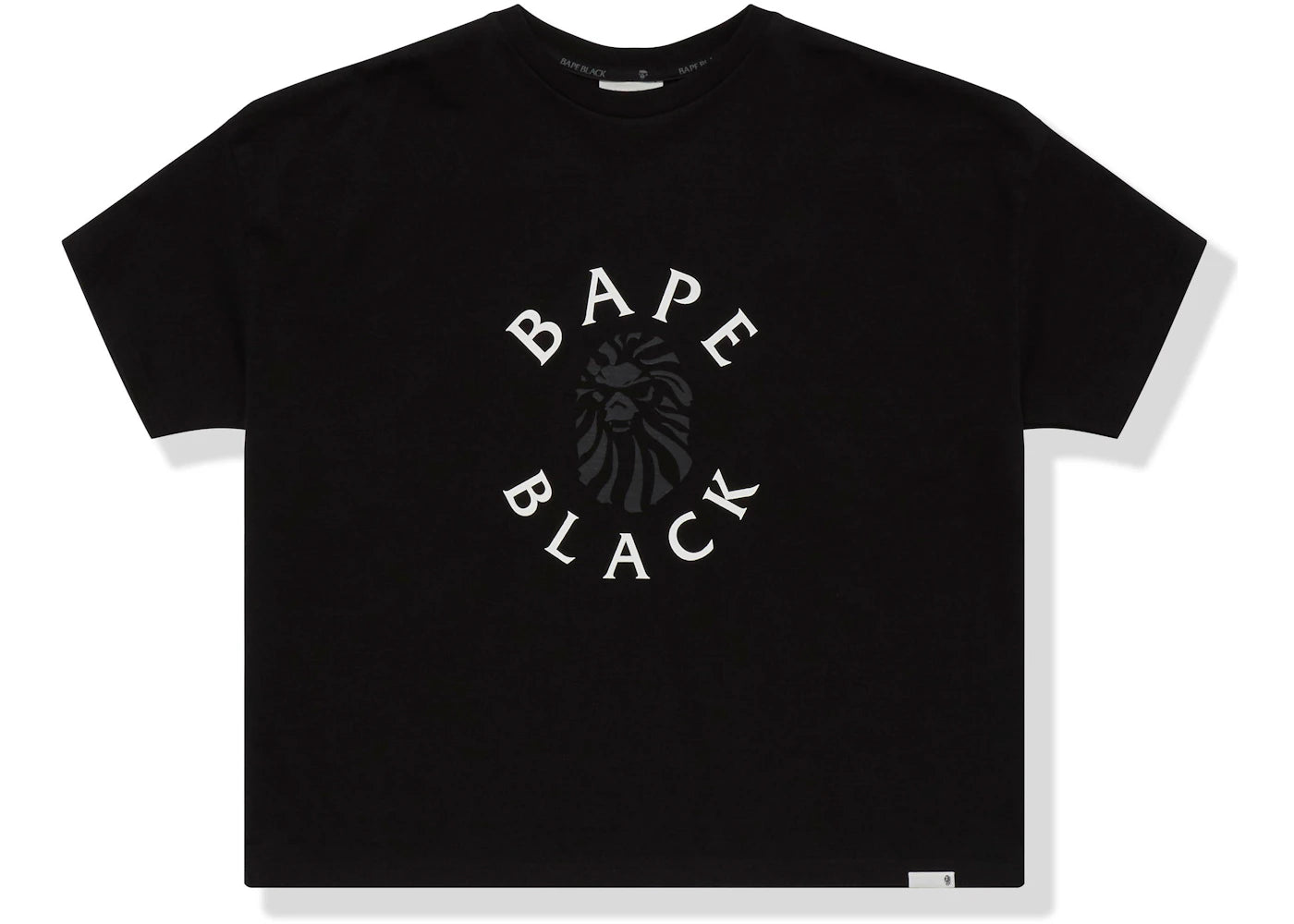 BAPE BLACK Lobo Boxy Fit Tee Black