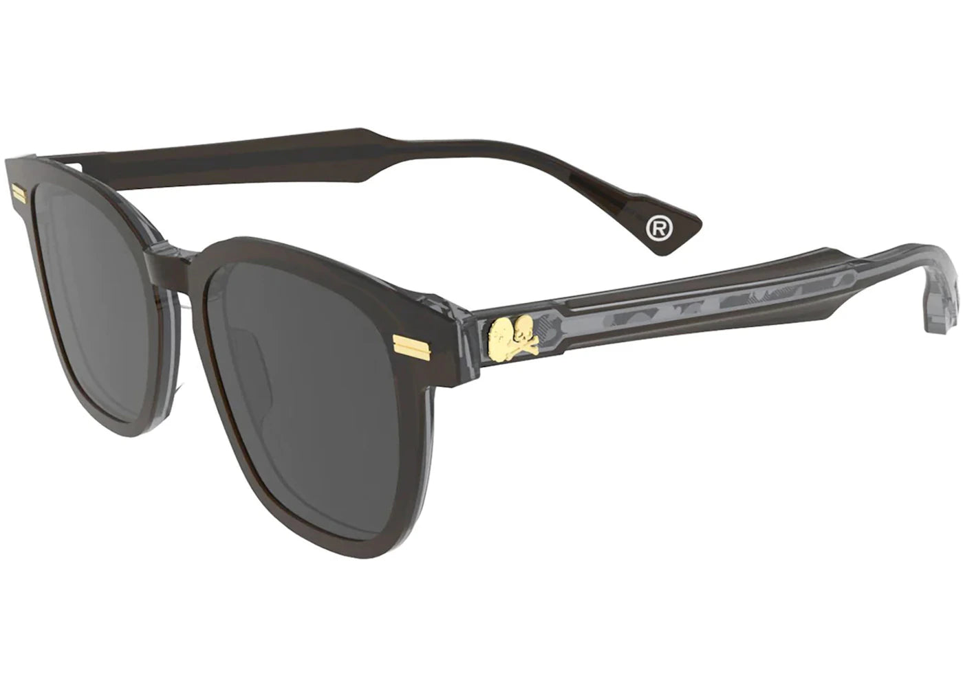 BAPE x MMJ BMJ001 Sunglasses Gray/Gold