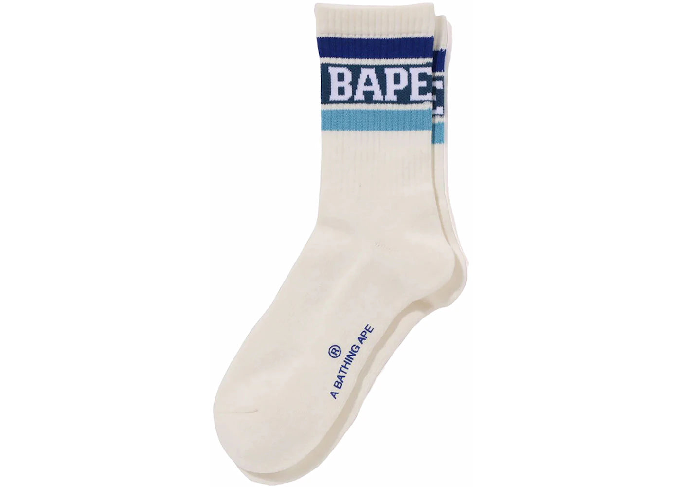 BAPE Bape Line Socks (SS24) Blue