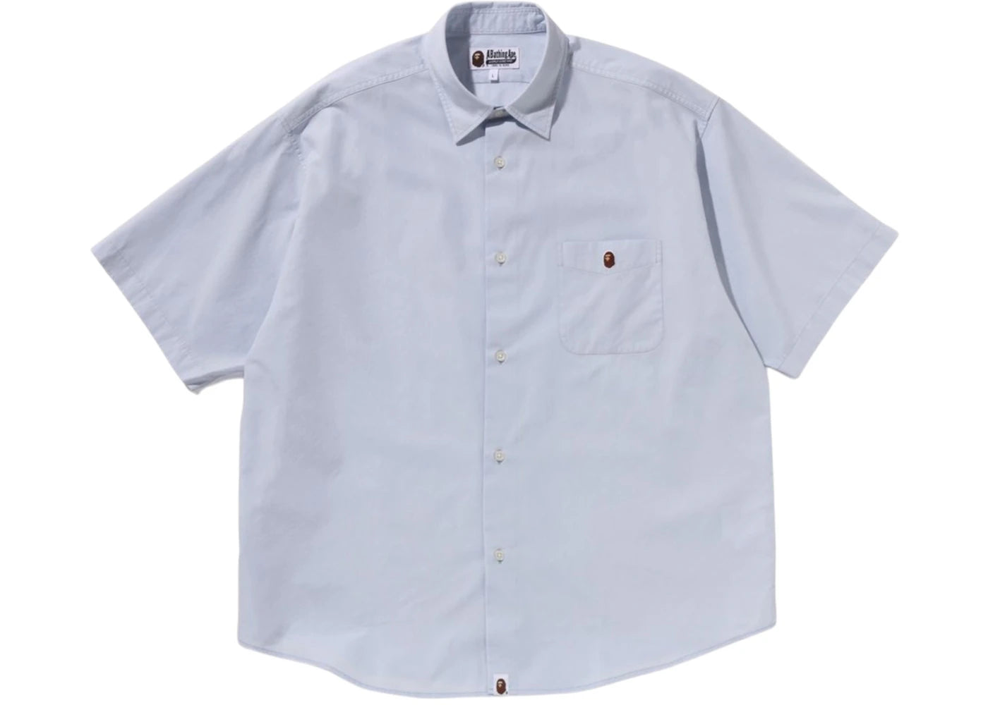 BAPE Big College Shirt Sax