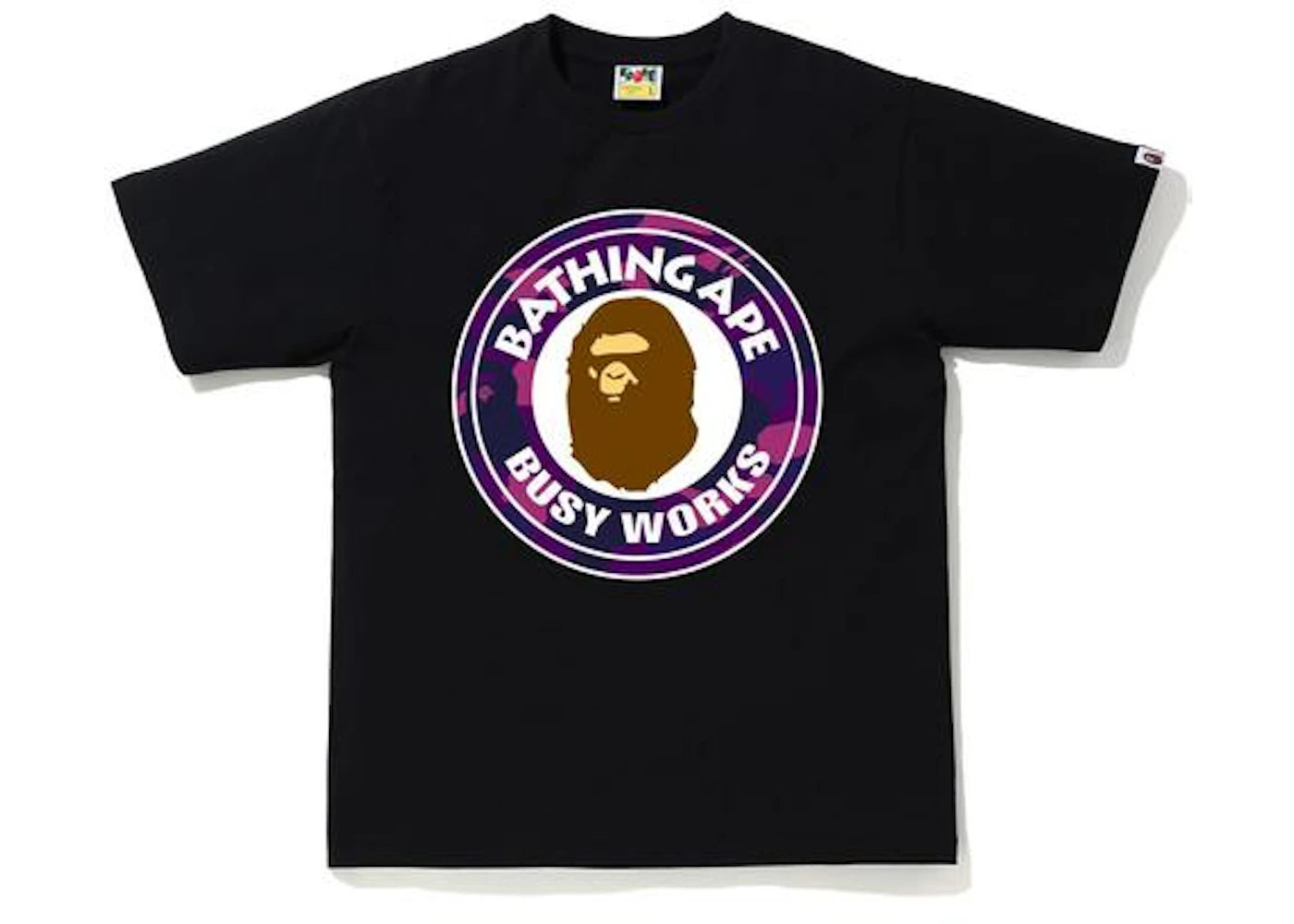 BAPE Color Camo Busy Works T-Shirt (SS20) Black/Purple