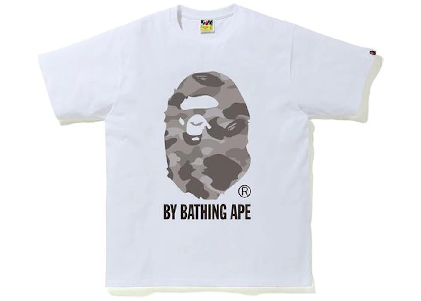 BAPE Color Camo by Bathing Ape Tee White/Gray