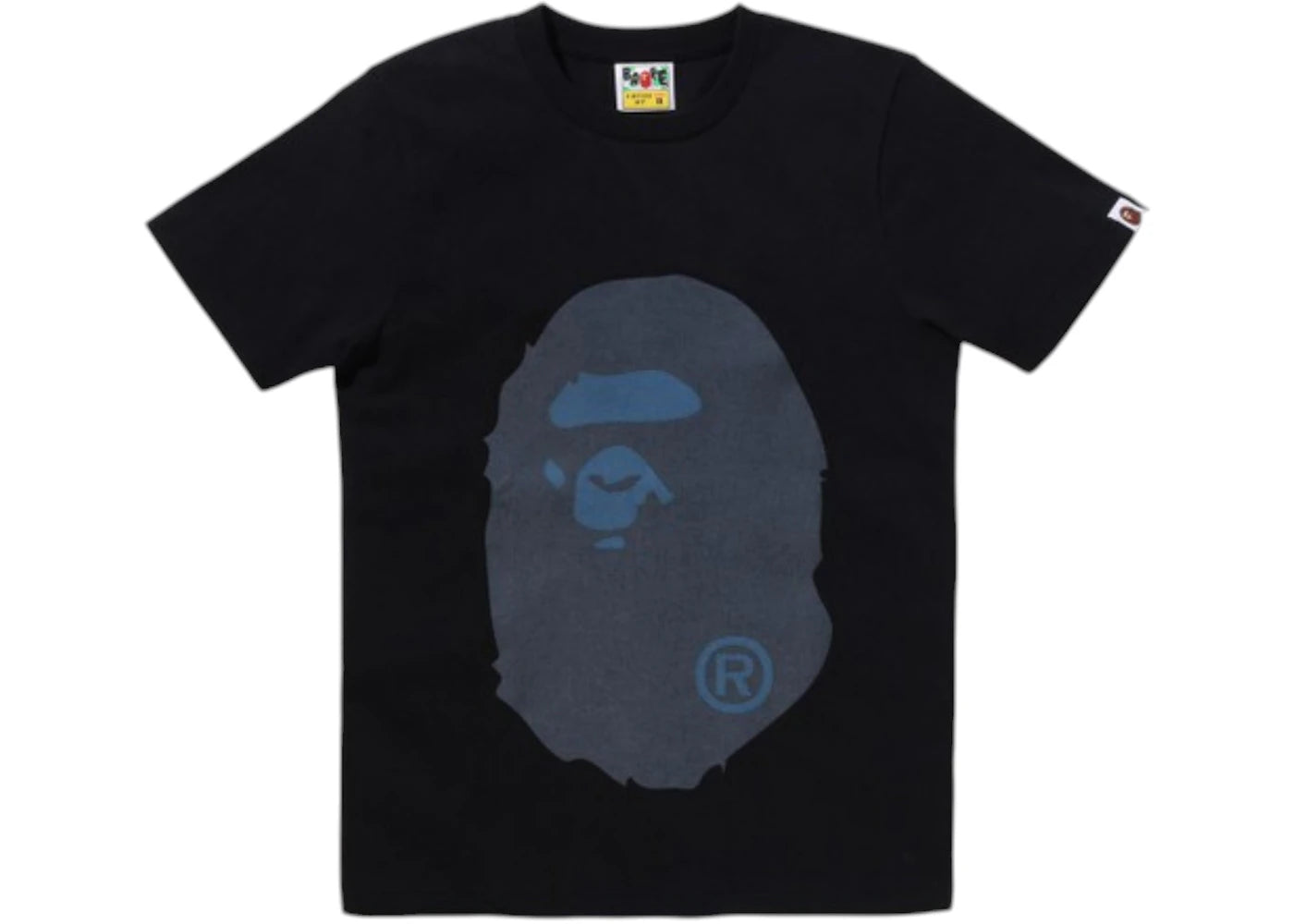 BAPE Denim Big Ape Head Tee Black