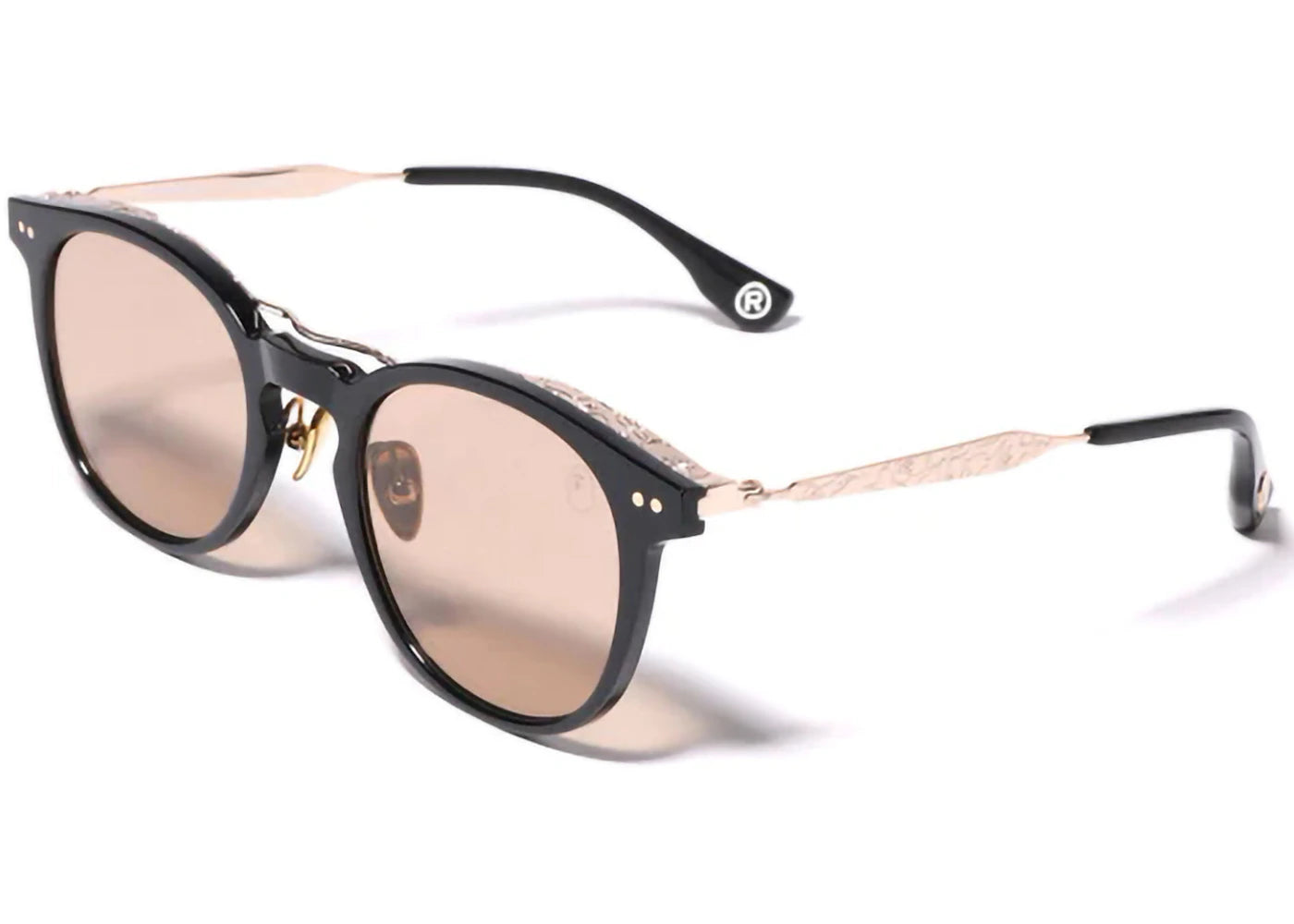 BAPE Frame 15 Sunglasses Black