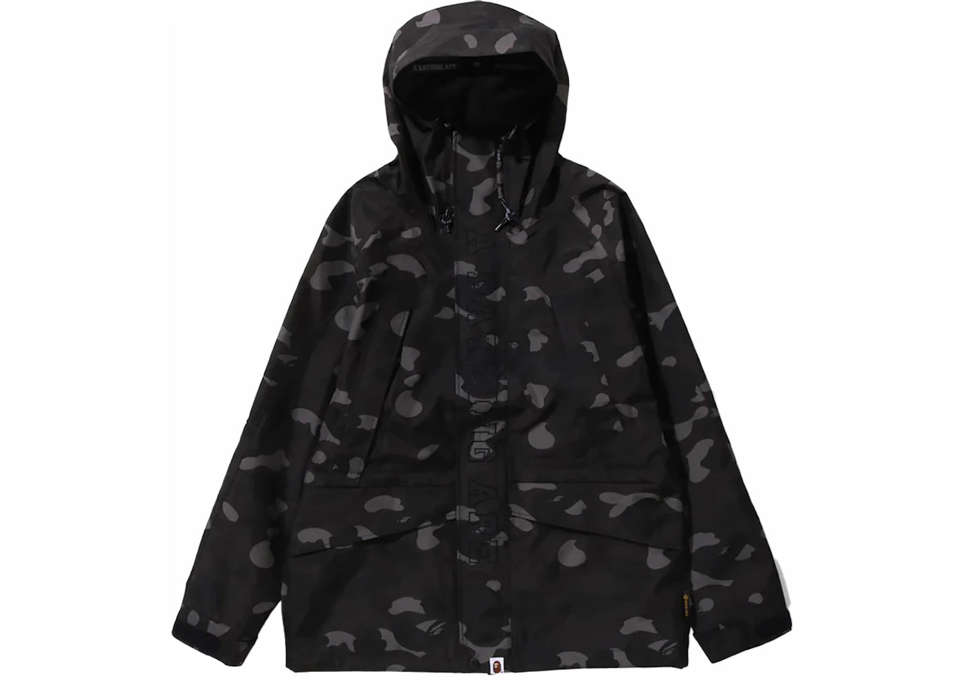 BAPE GORE-TEX Color Camo Snowboard Jacket Black