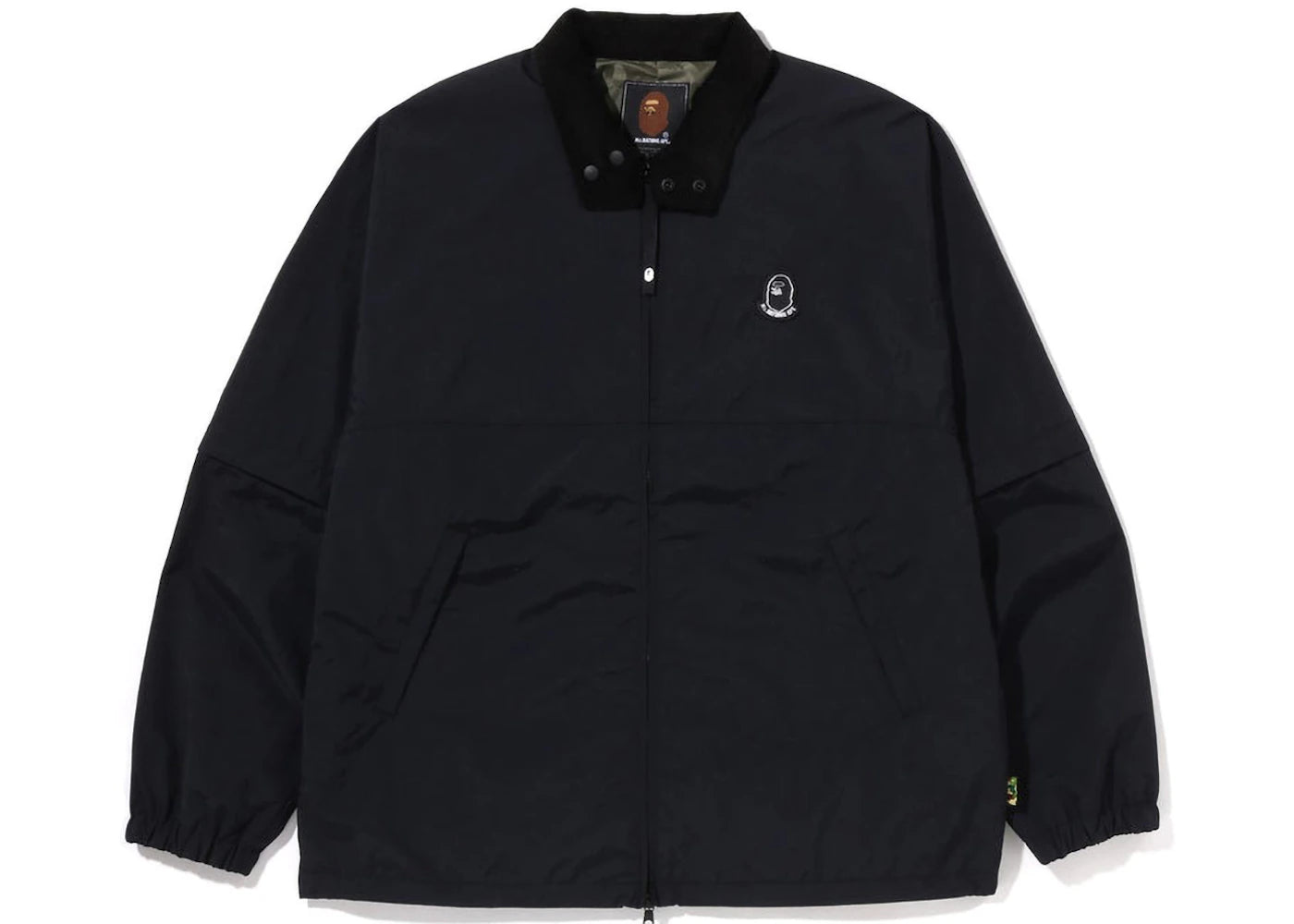 BAPE Golf Mr Bathing Ape Zip Jacket Black
